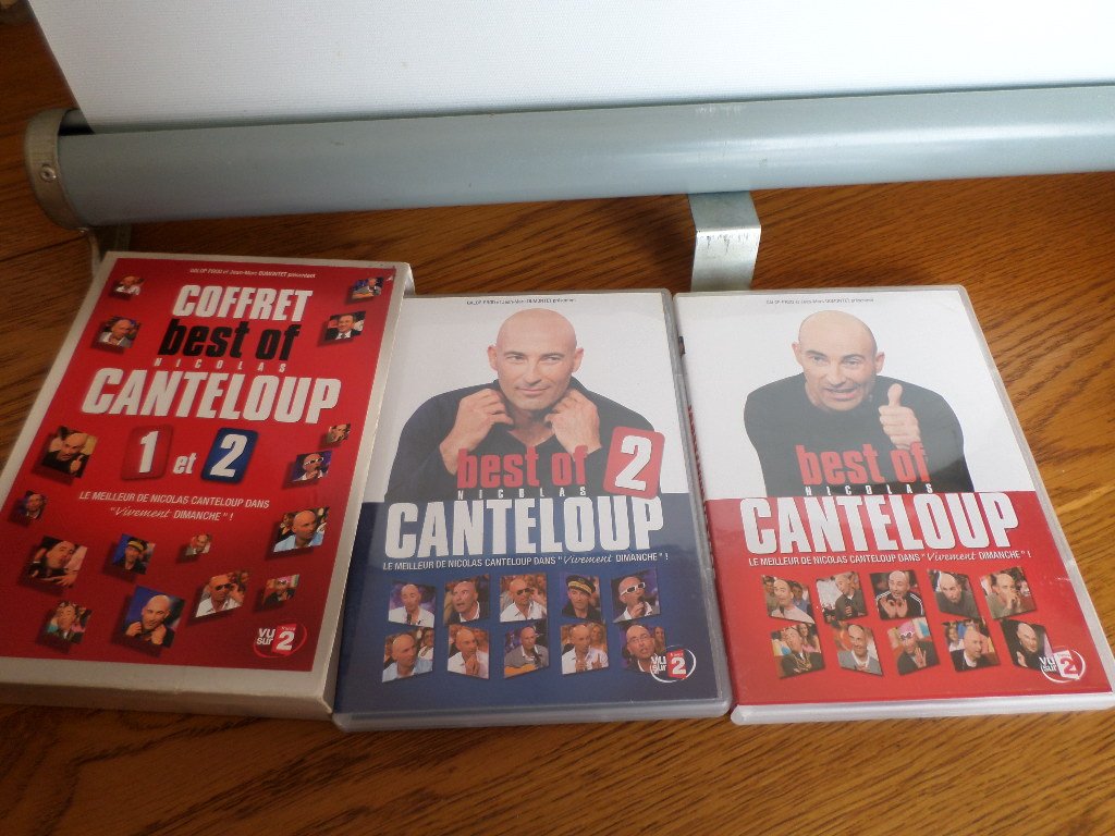Coffret best of Nicolas Canteloup Vol 1 et Vol 2 - Le meilleur de Nicolas Canteloup dans Vivement Dimanche 3333290010020