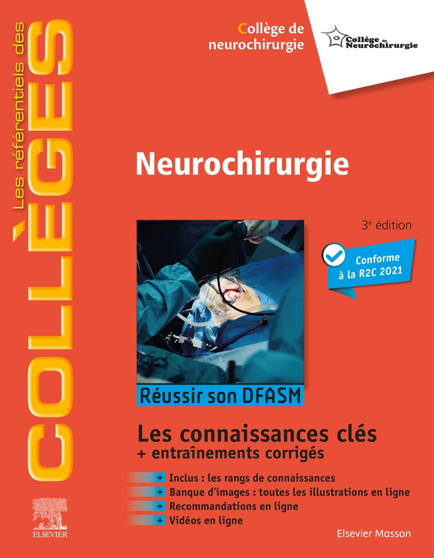 Neurochirurgie: Réussir son DFASM - Connaissances clés 9782294773143