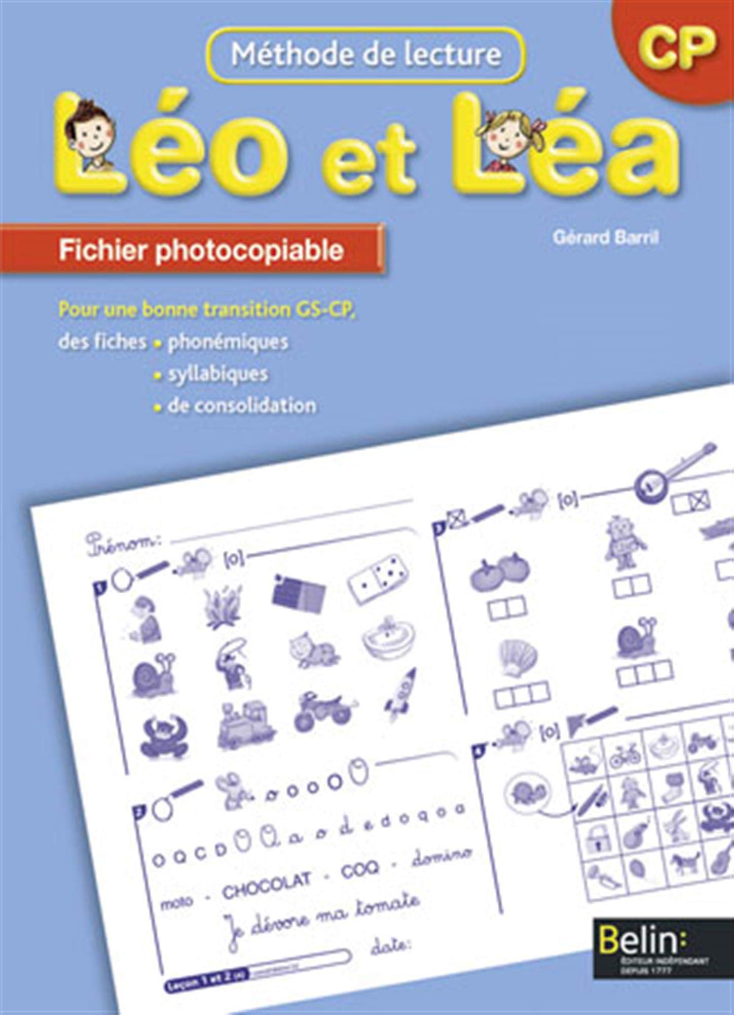 LEO ET LEA - Fichier photocopiable - CP 9782701149455
