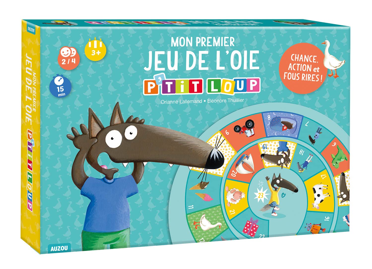 Mon premier jeu de l'oie p'tit loup 9782733899090