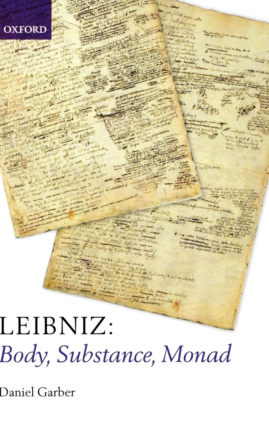 Leibniz: Body, Substance, Monad 9780199566648