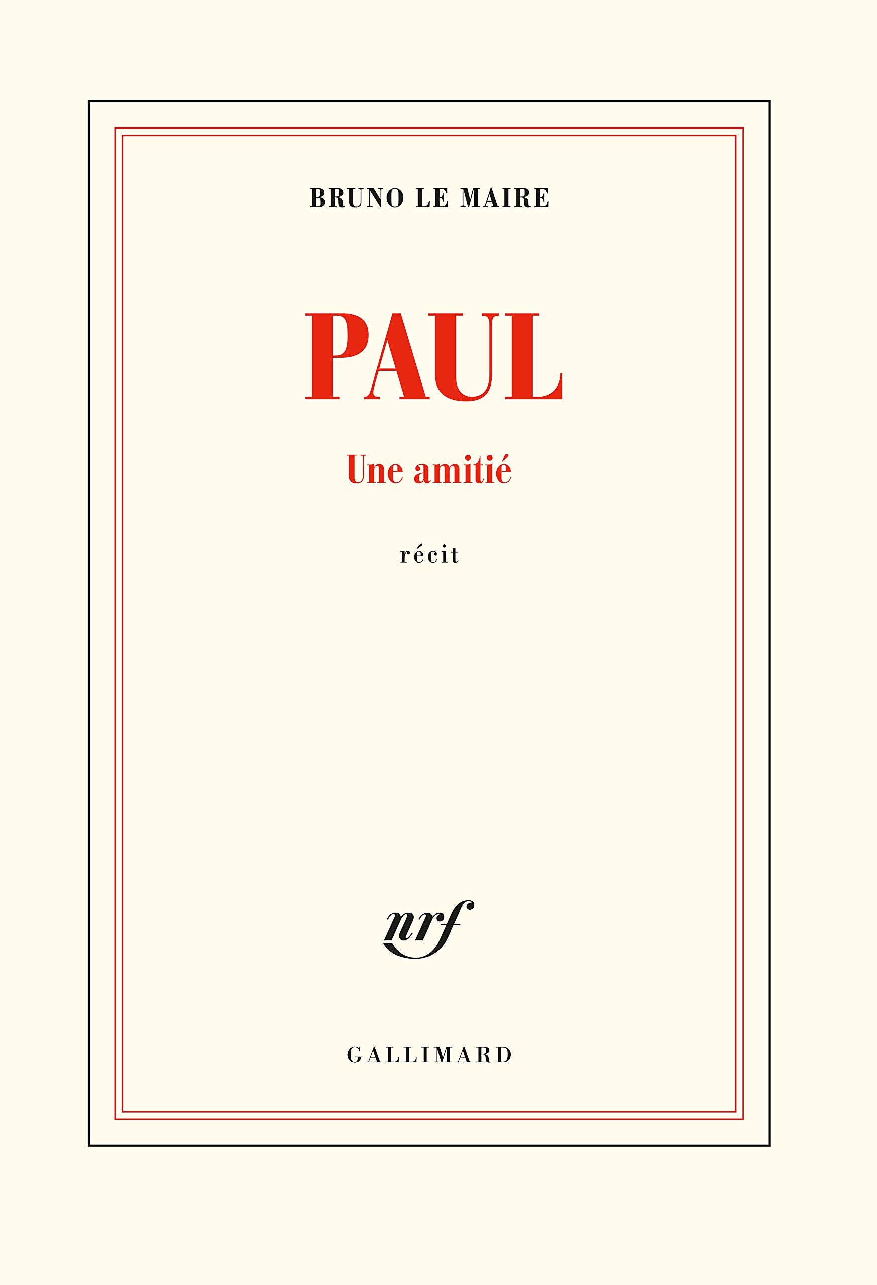Paul: Une amitié 9782072836954