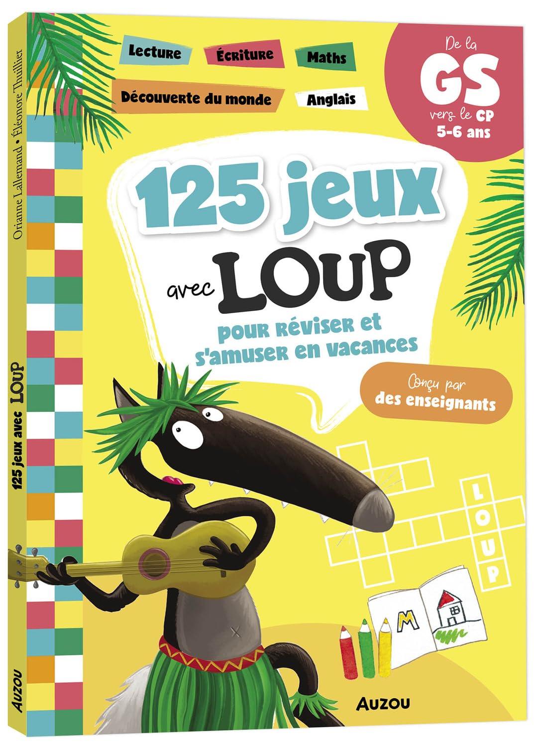 125 jeux avec loup - de la gs vers le cp - 2026 9791039509060