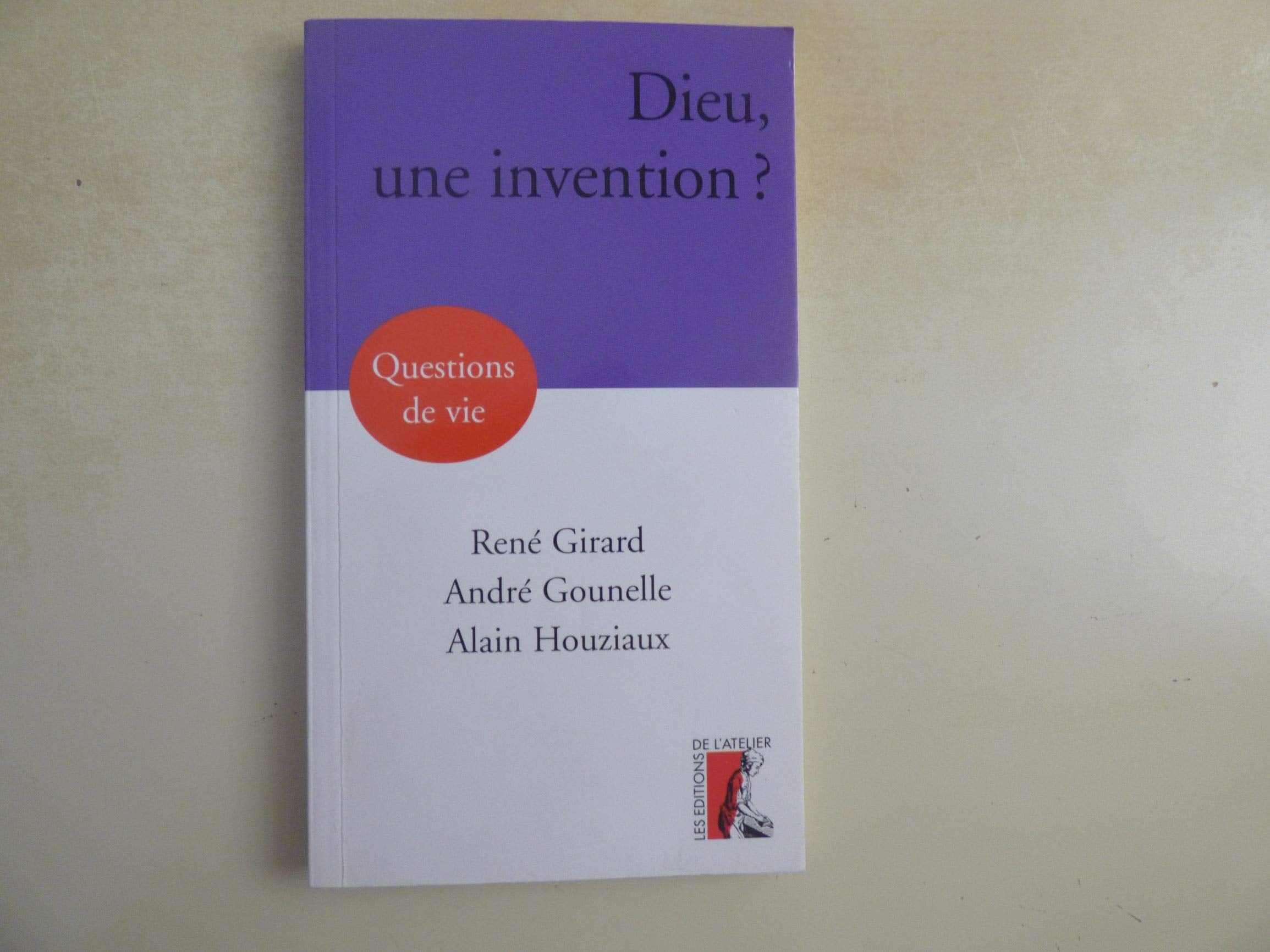 dieu, une invention ? 9782708239227