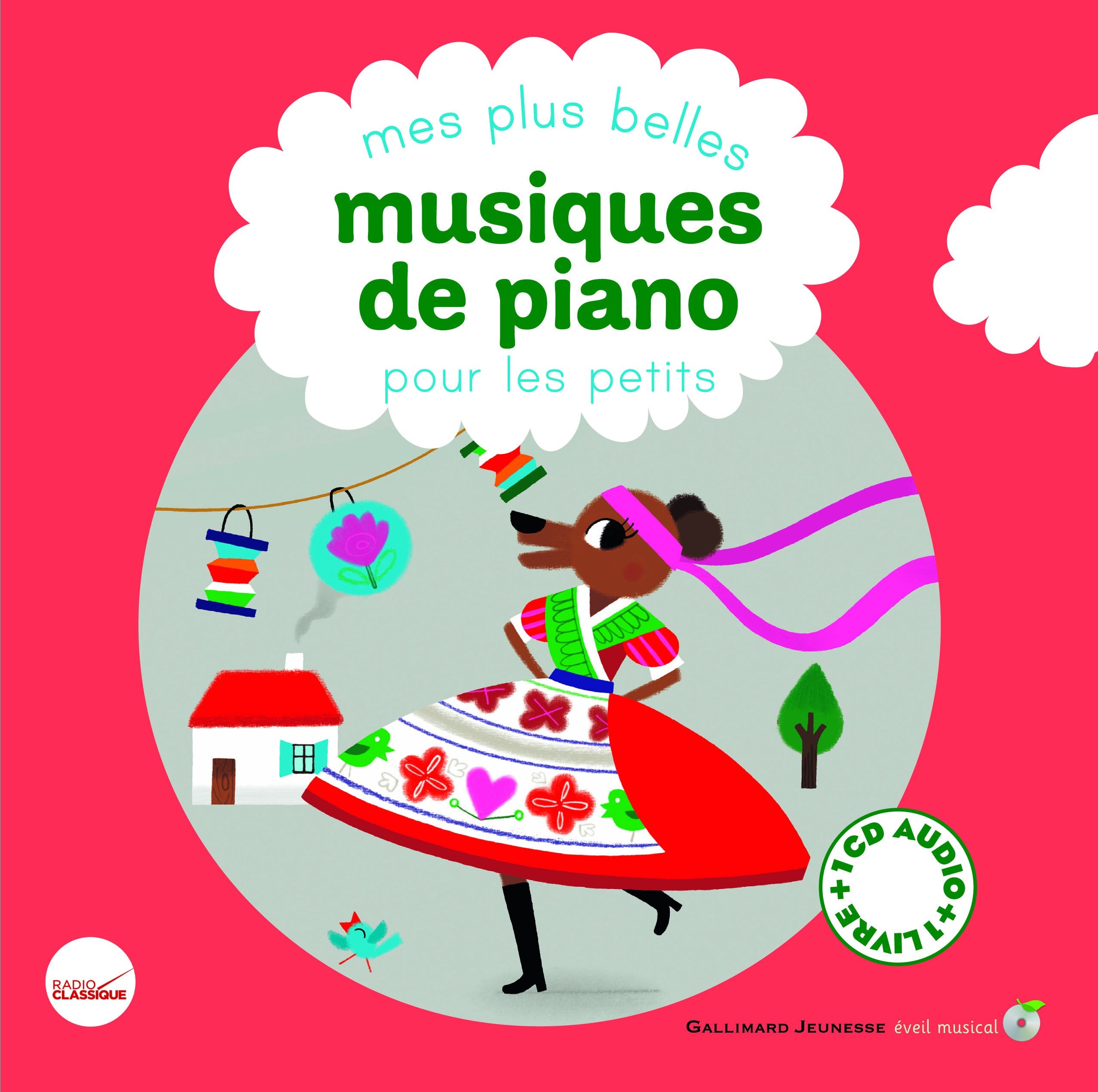 MES PLUS BELLES MUSIQUES DE PIANO POUR LES PETITS LIVRE-CD 9782070591220