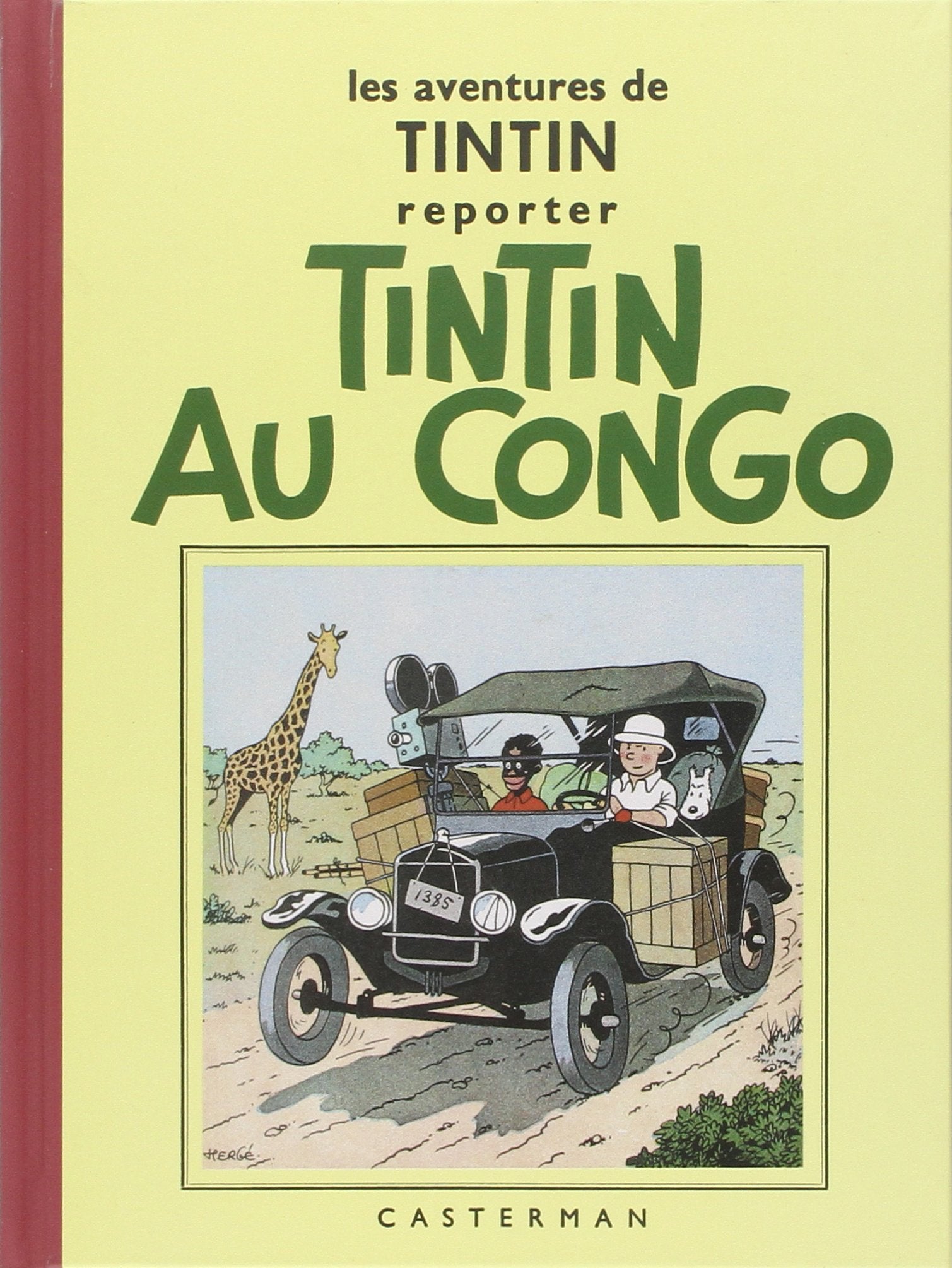 Tintin au Congo 9782203019980