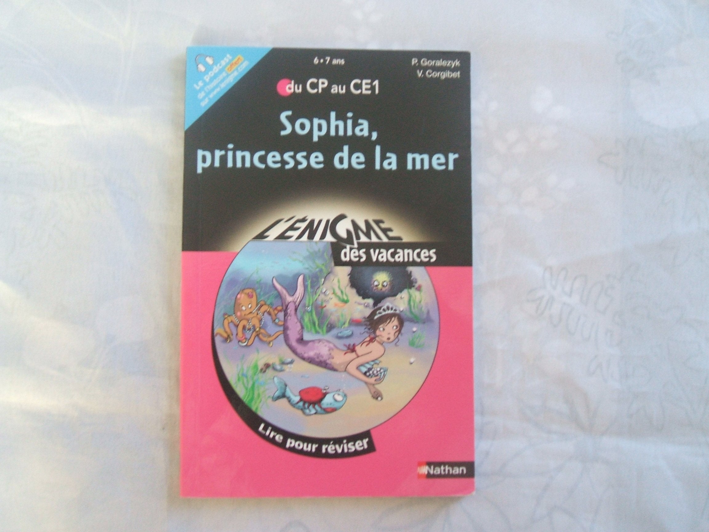 SOPHIA PRINCESSE DE LA MER CP 9782091866611