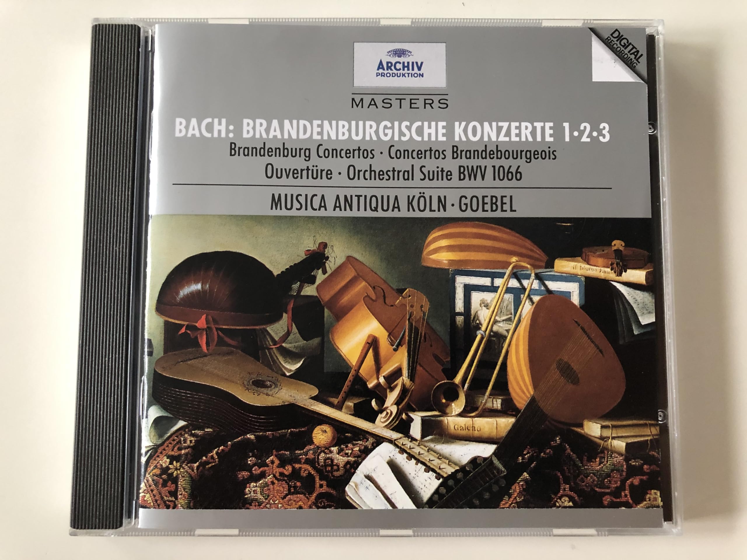 Bach : Concertos Brandebourgeois 1, 2, 3 - Suite pour orchestre BWV 1066 0028944728729