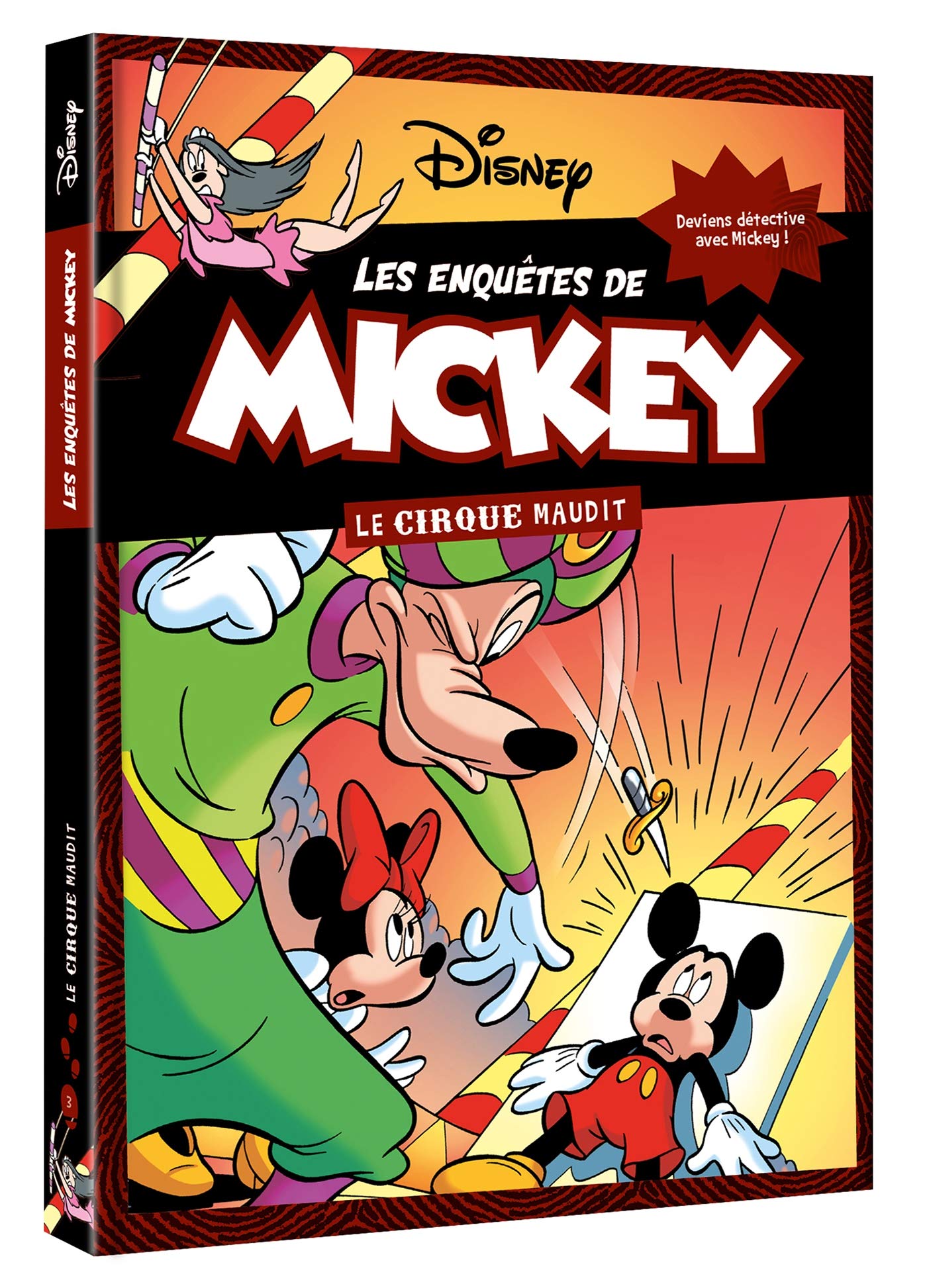 LES ENQUÊTES DE MICKEY - Le cirque maudit - Disney 9782017054627