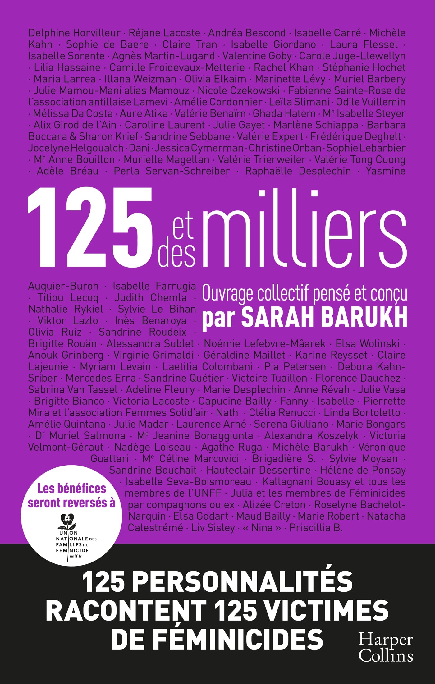 125 et des milliers: 125 personnalités racontent 125 victimes de féminicides 9791033912873