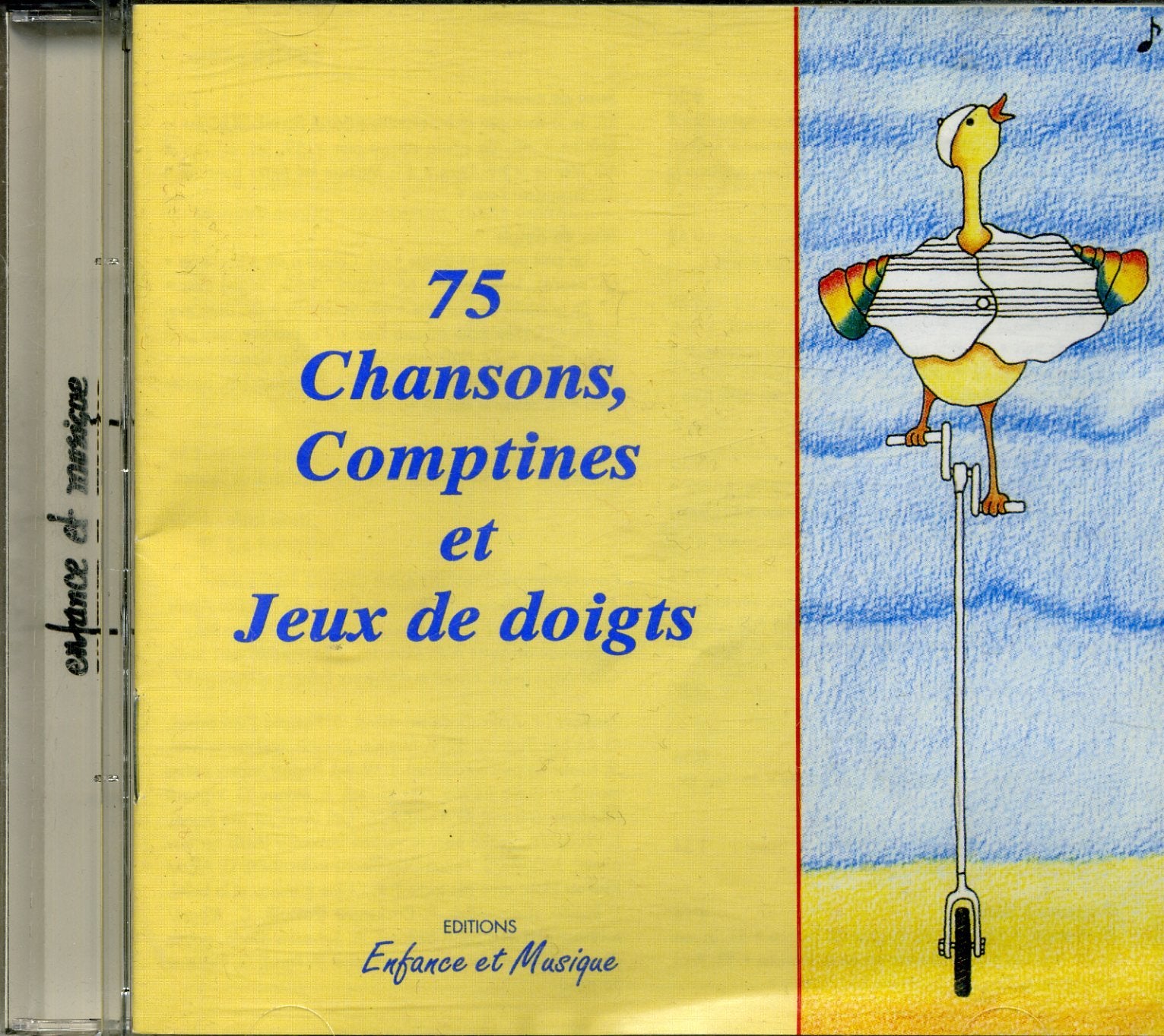 75 Chansons, comptines et jeux de doigts 3462010300322