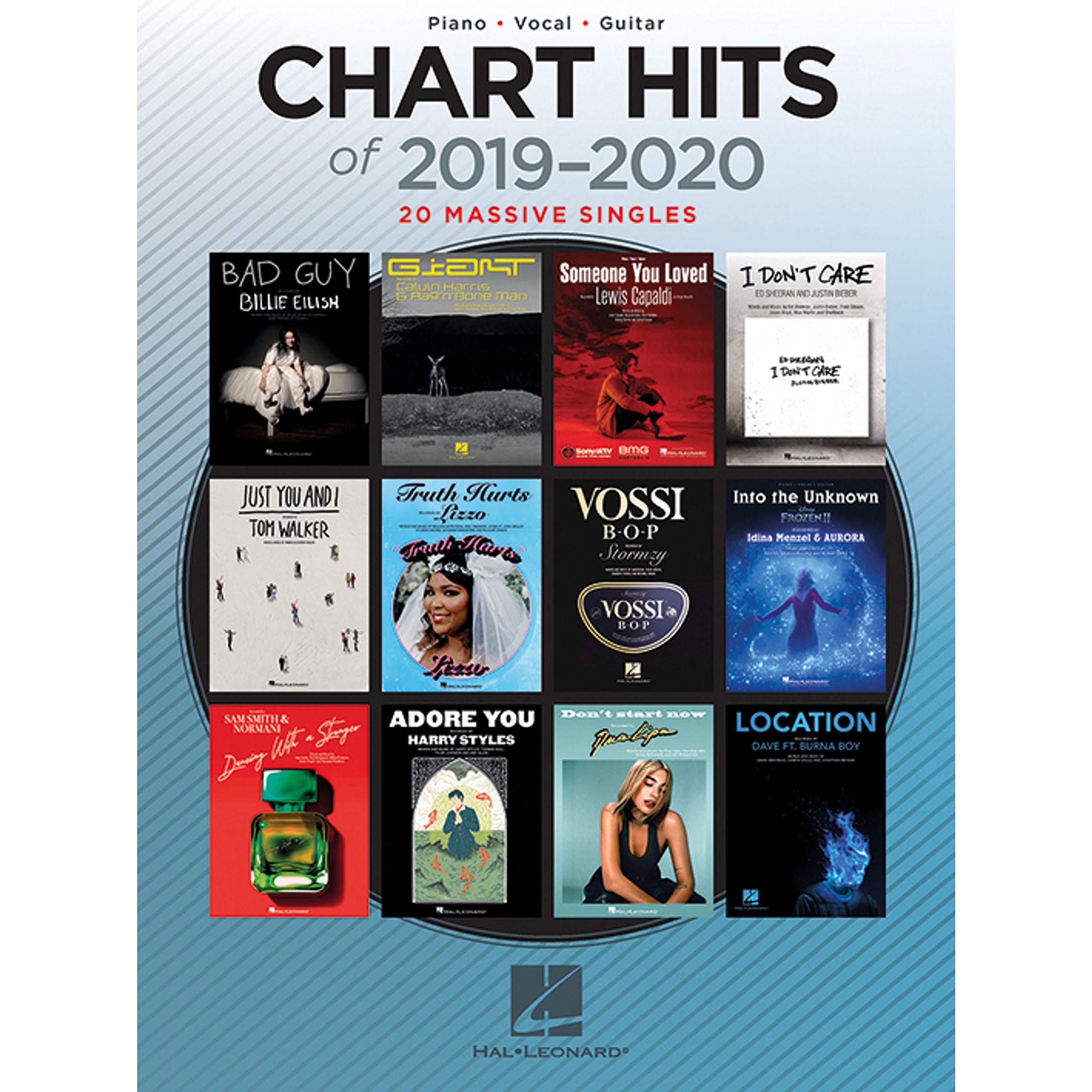 Chart Hits of 2019-2020 - Livre de chansons 9781540086679
