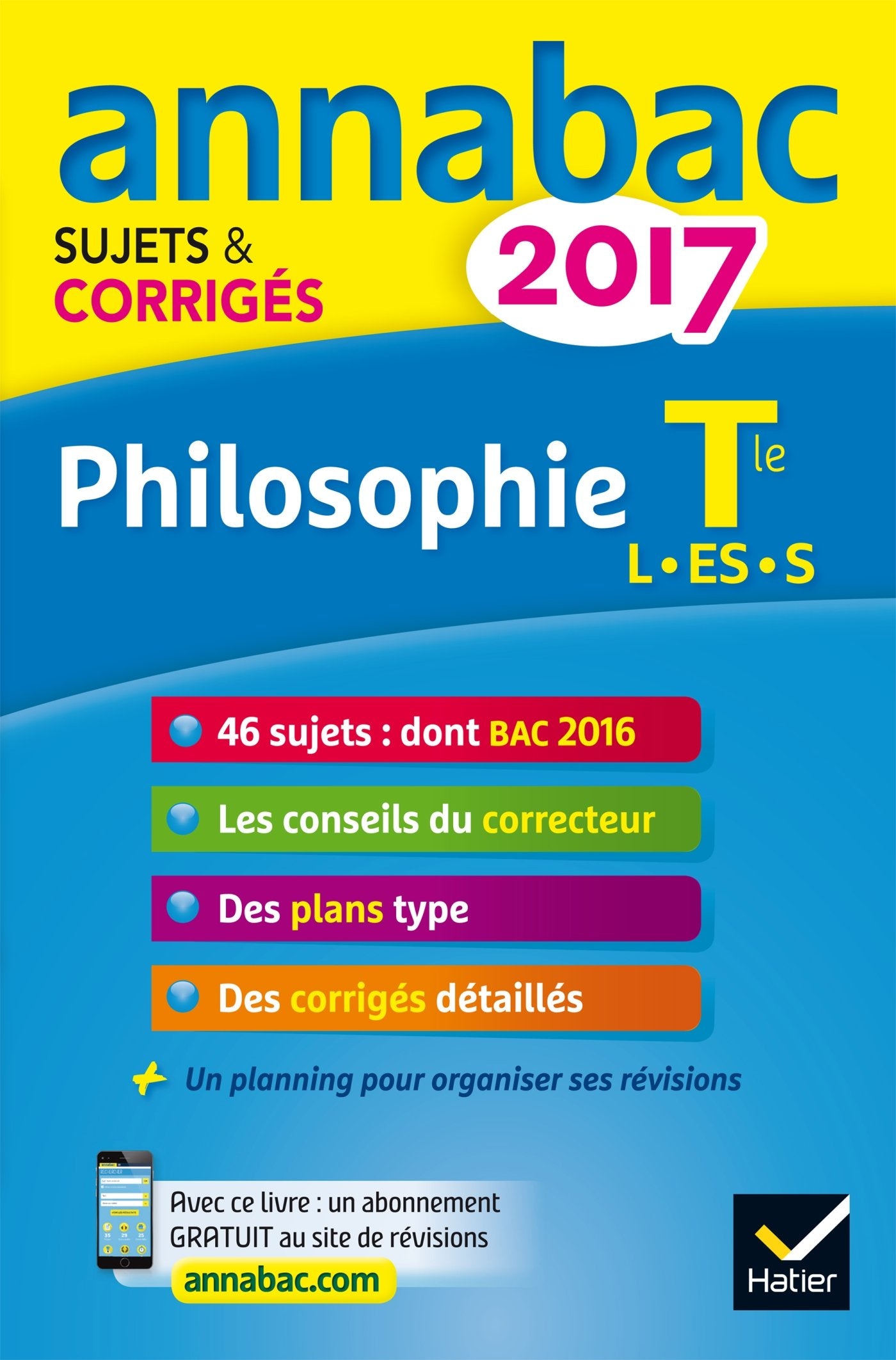 Philosophie Tle séries L, ES, S: Sujets et corrigés 9782218998430