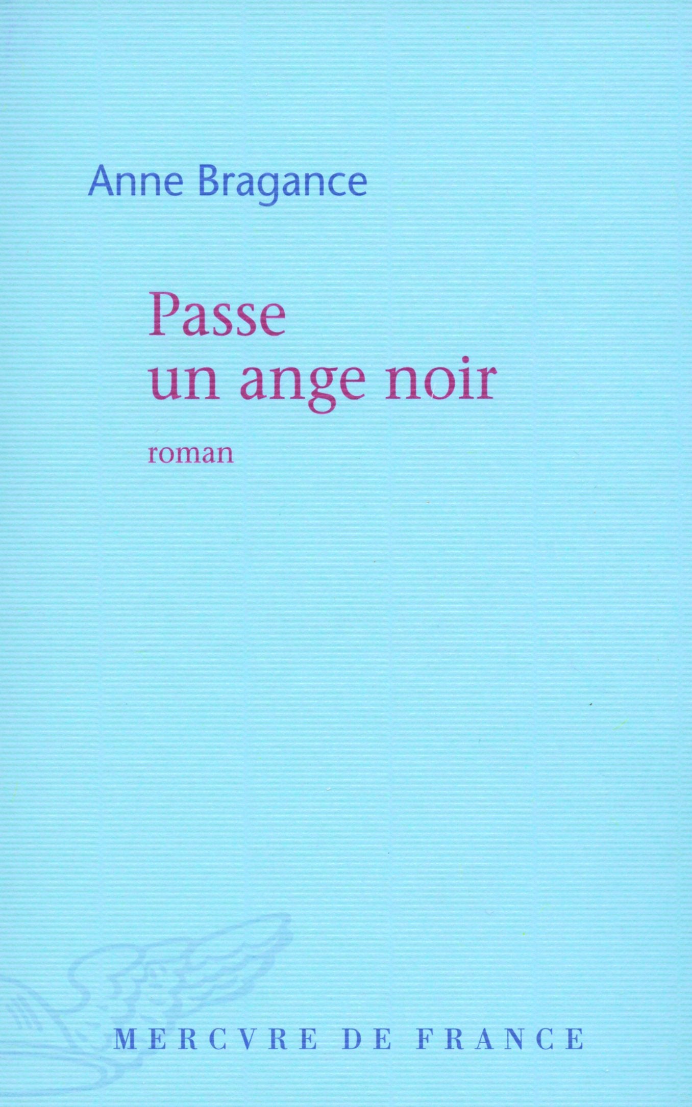 Passe un ange noir 9782715228375