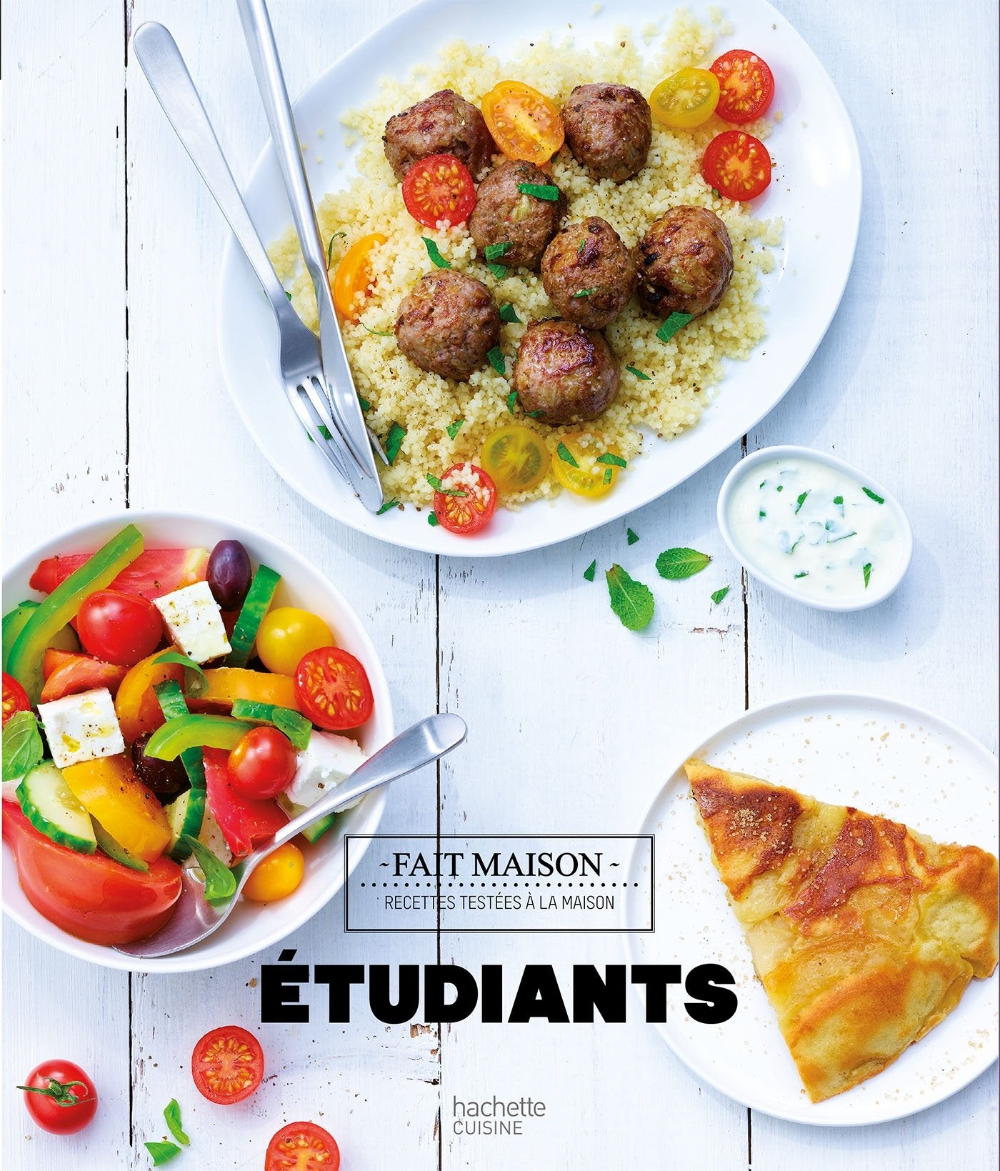 Etudiants: Recettes gourmandes testées dans une kitchenette 9782011356536