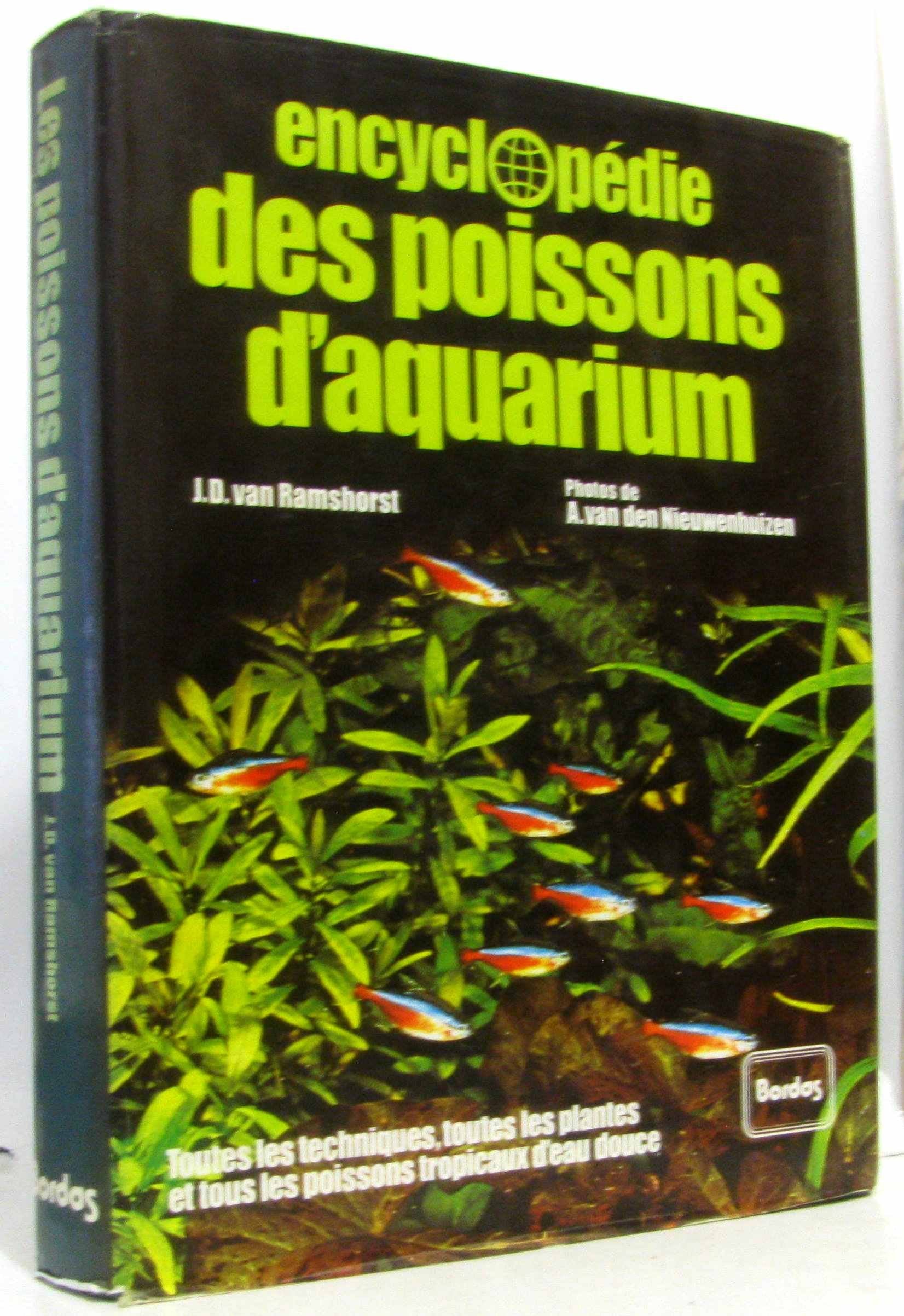 Encyclopédie des poissons d'aquarium 9782040125448