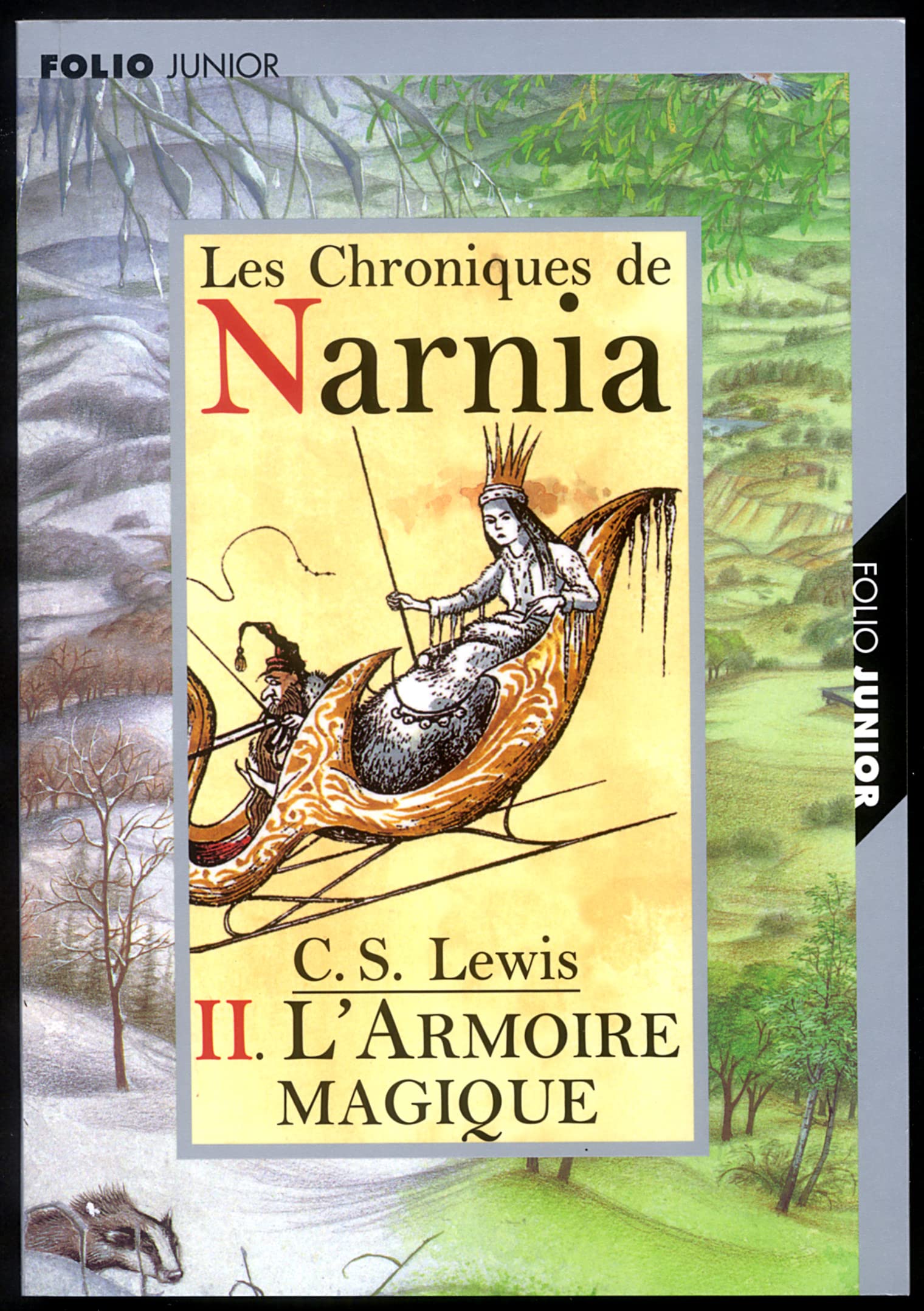 Les Chroniques de Narnia, tome 2 : L'Armoire magique 9782070546435