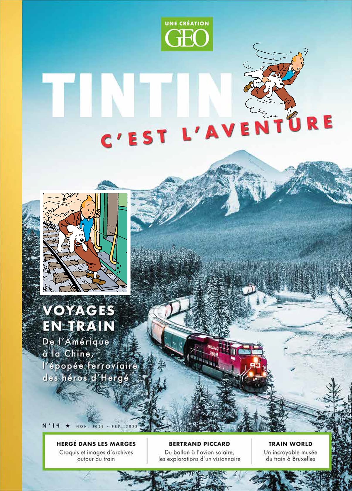 Tintin c'est l'aventure n°14 - Voyages en train: Le train 9782810437481