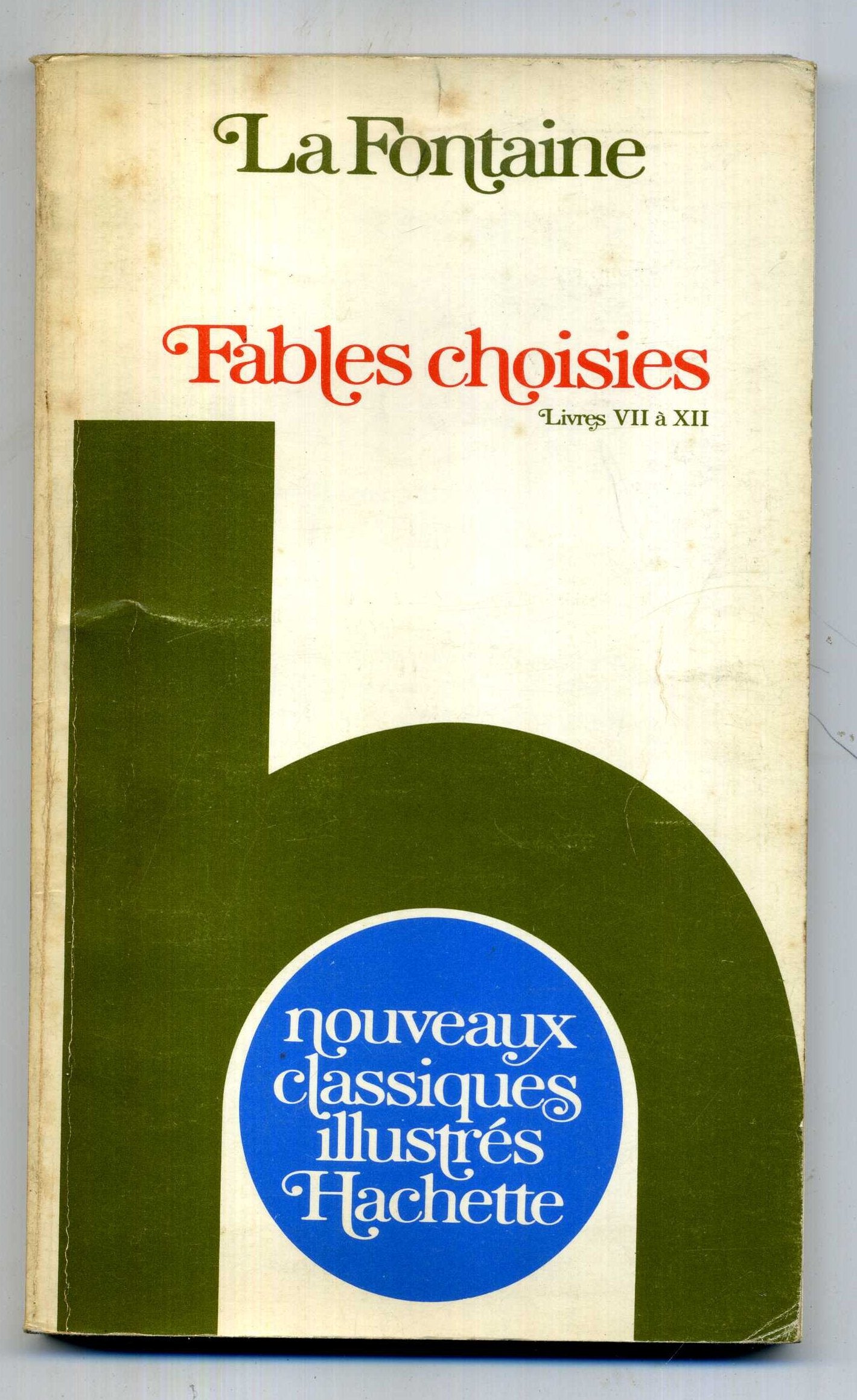 FABLES CHOISIES LIVRES 7 A 12 9782010022104
