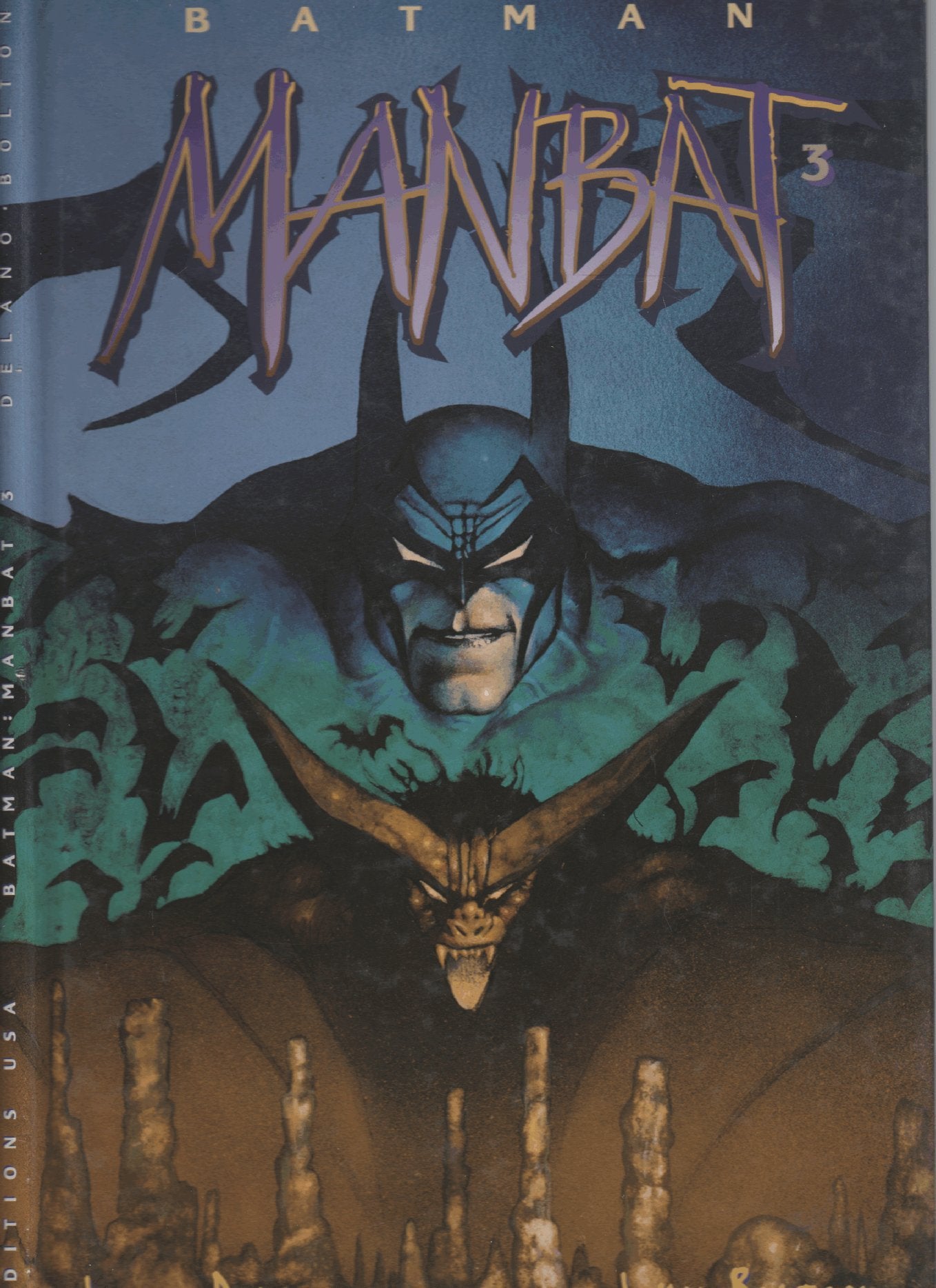 Batman, tome 3 : Manbat 9782911033094