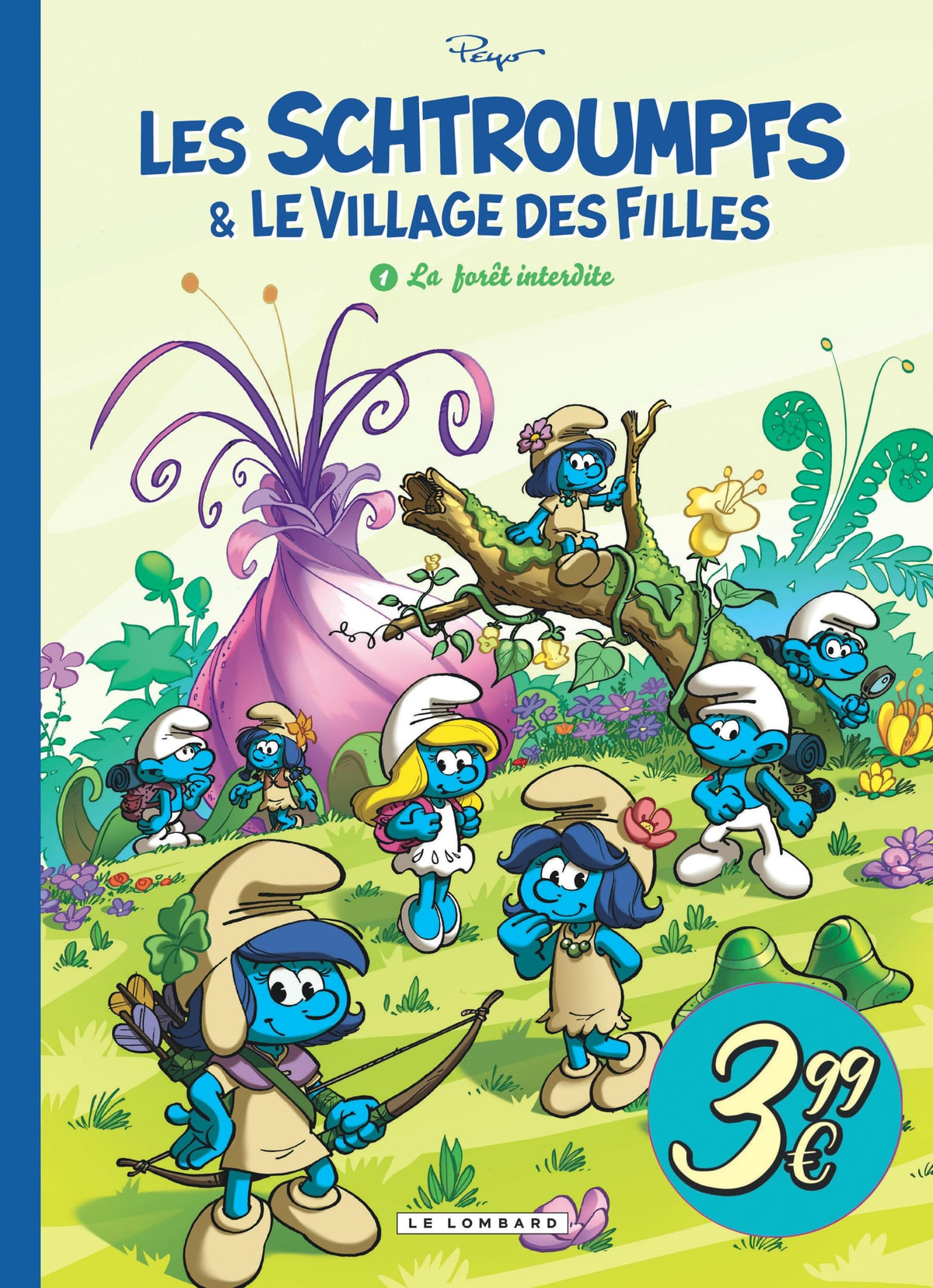 Les Schtroumpfs et le village des filles - Tome 1 - La Forêt interdite 9782808216852