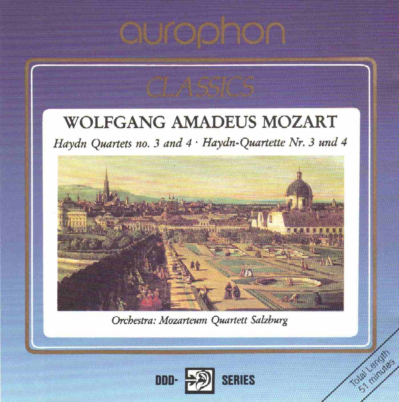 HAYDN QUARTETS NOS. 3 & 4 4010165314177