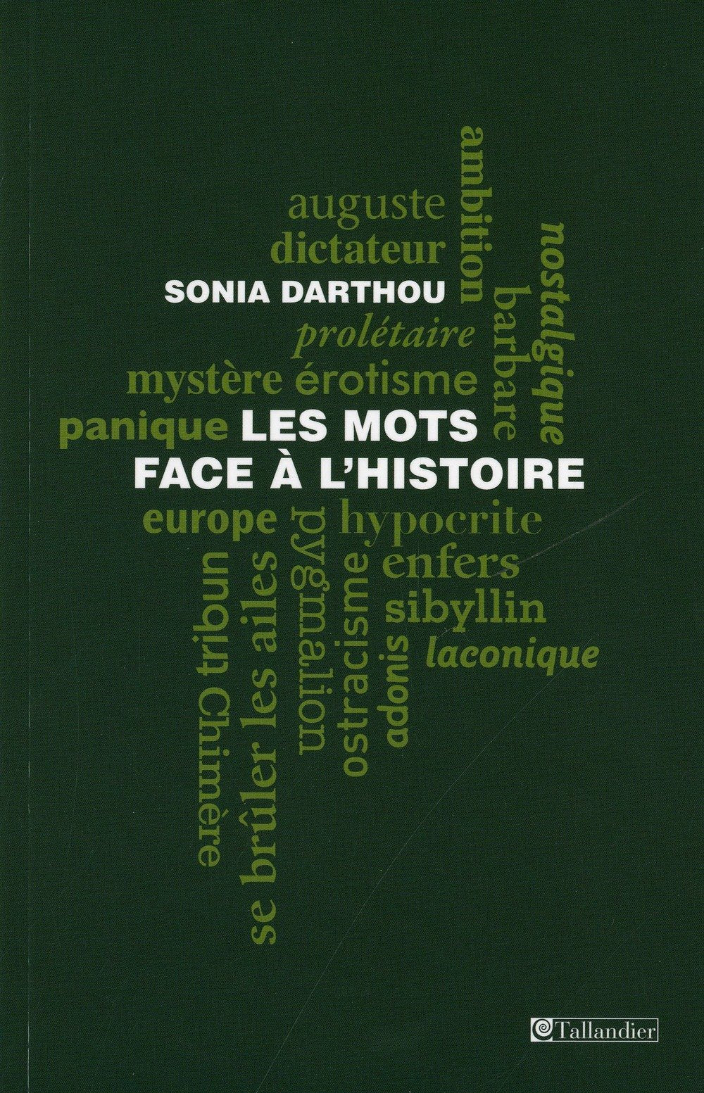 Les mots face à l'histoire 9782847346817
