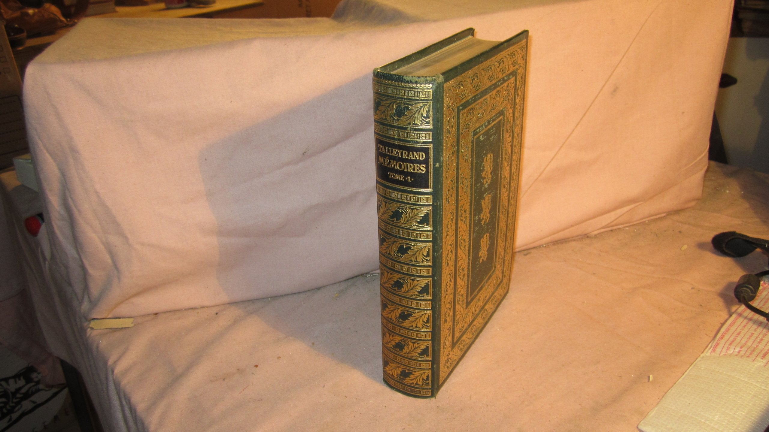 Jean de bonnot memoires de talleyrand 1967 tome 1