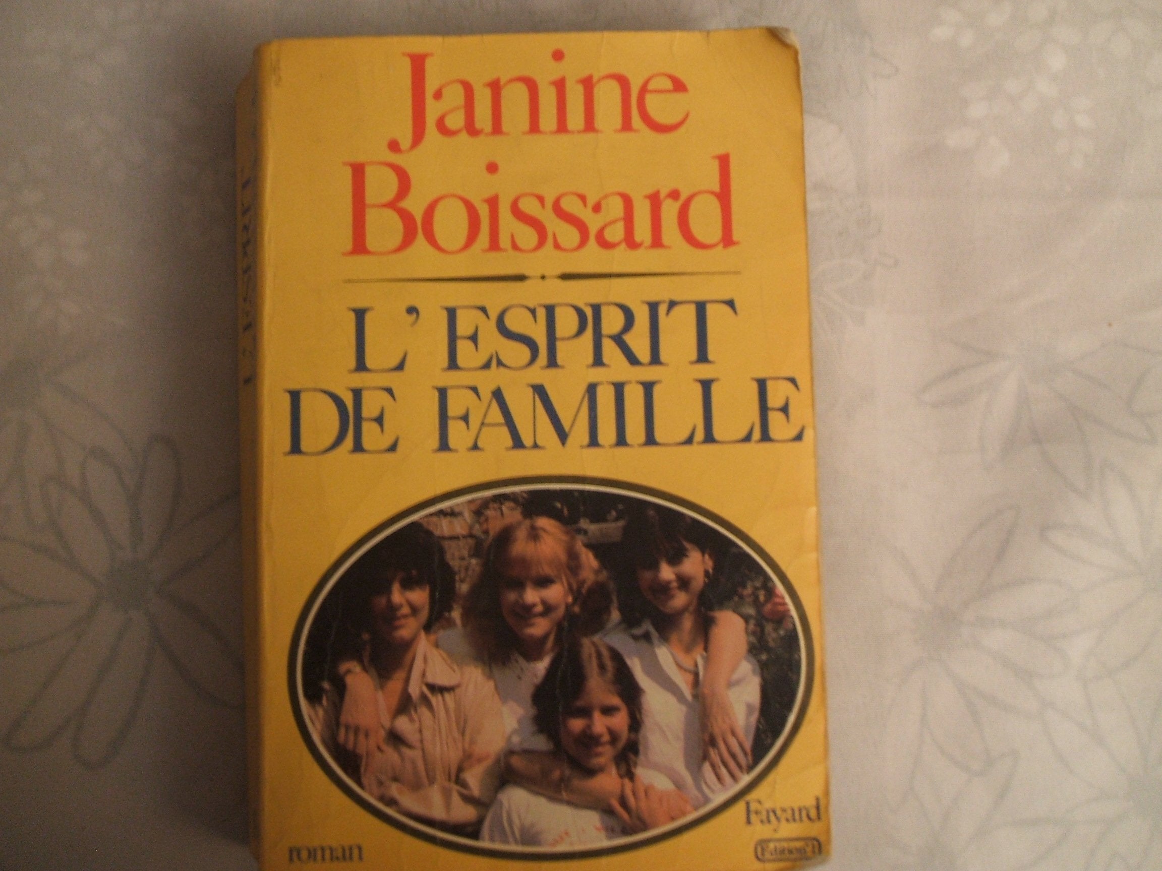 L'esprit de famille 9782213011929