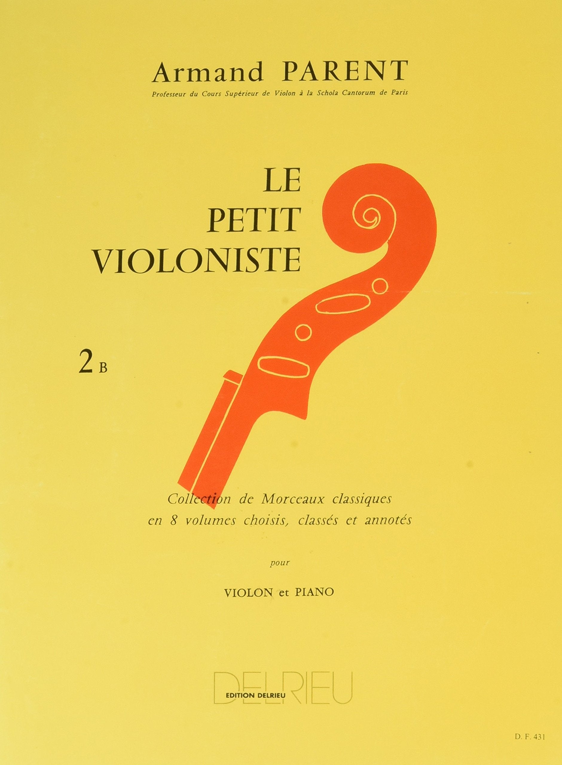 Petit violoniste (Le) Volume 2B 9790231705935