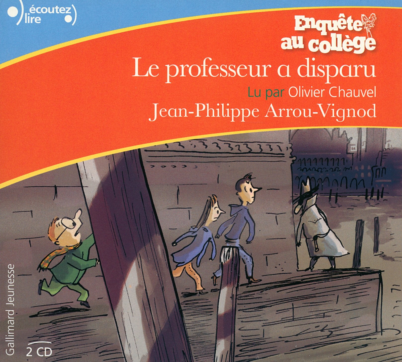 Enquête au collège - Le professeur a disparu 9782070512201