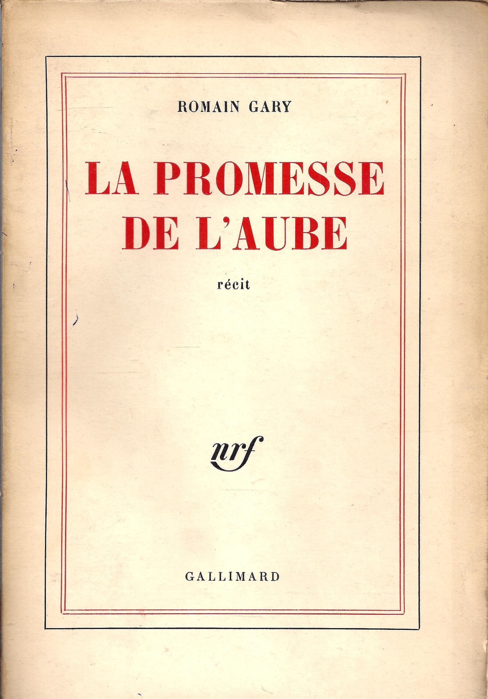 La promesse de l'aube