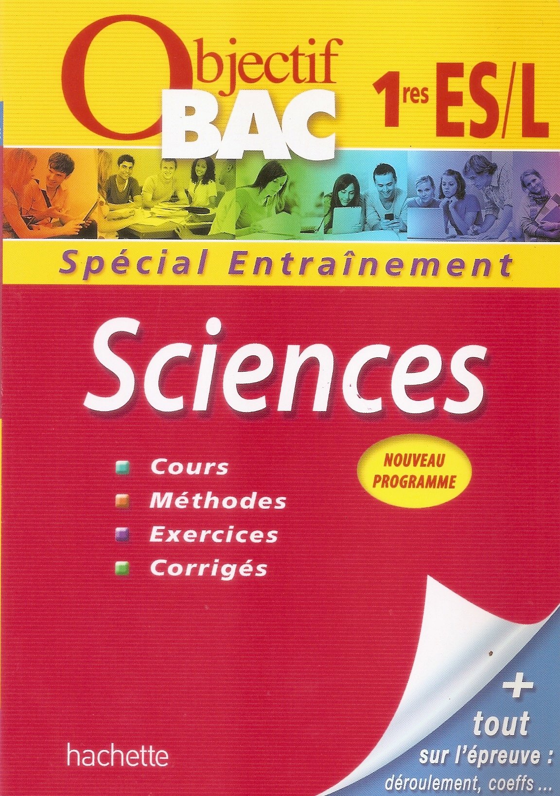 Sciences 1es ES/L: Spécial entraînement 9782011602855