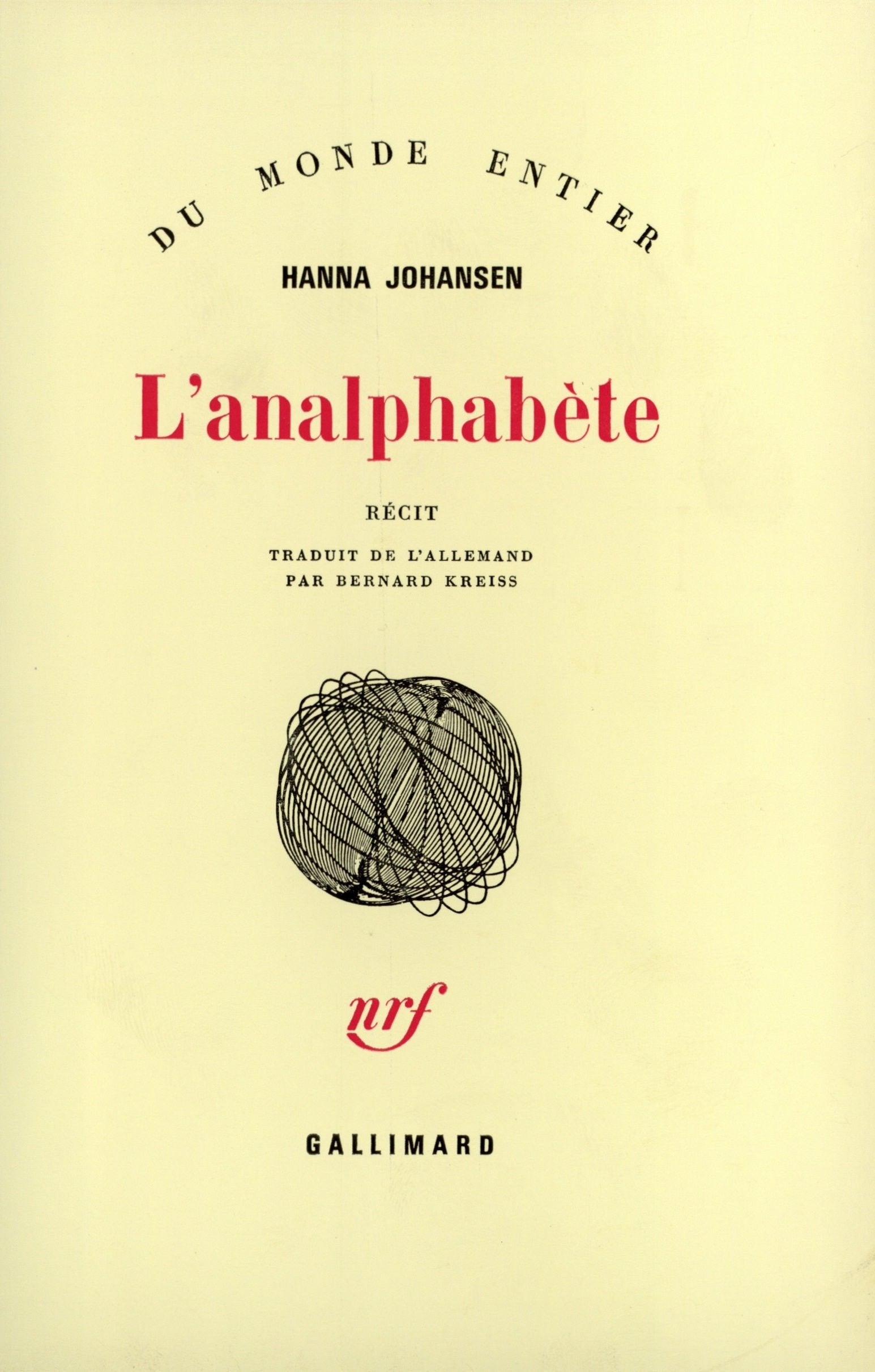 L'analphabète 9782070701964