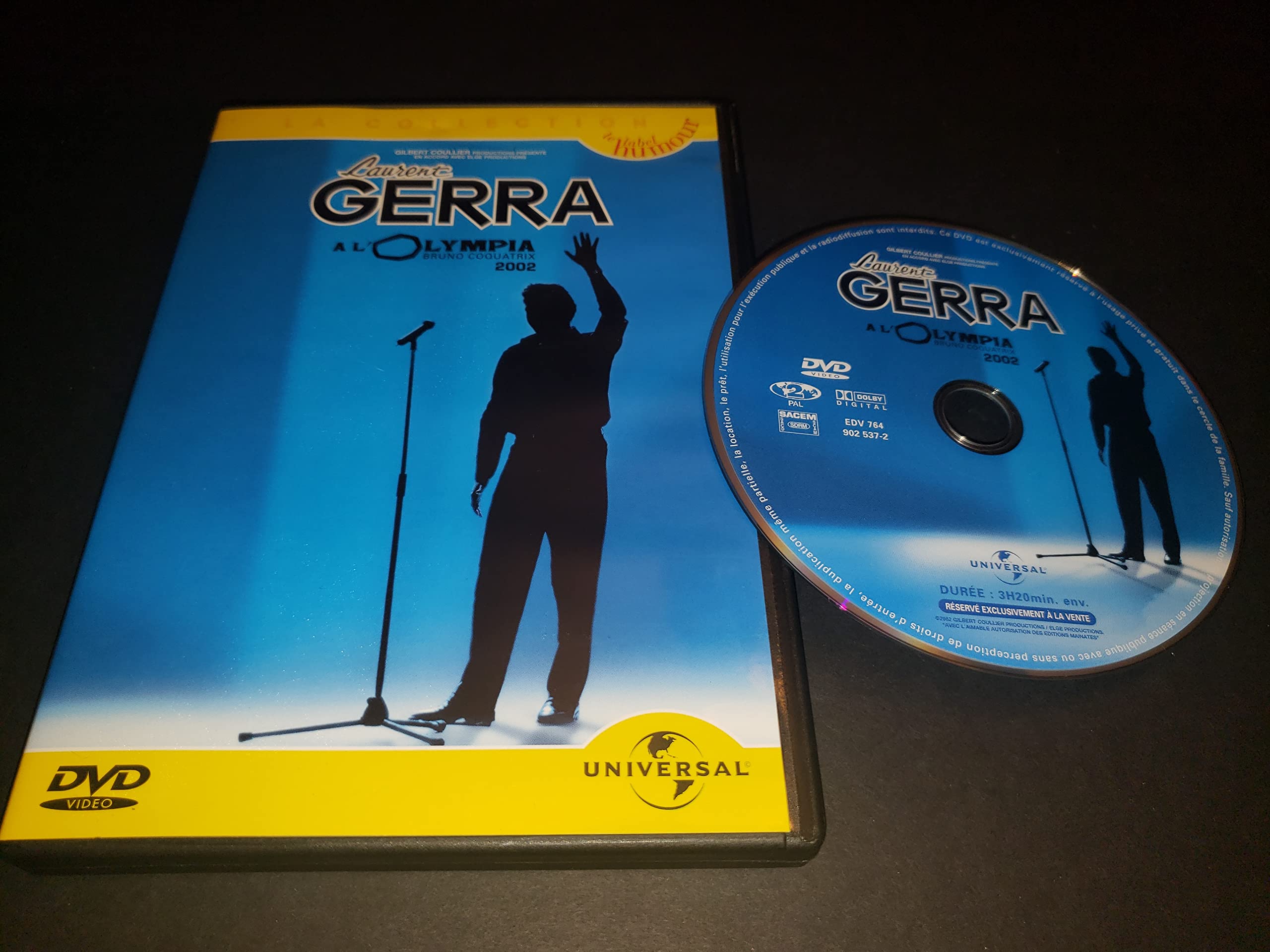 Laurent Gerra : A l'Olympia 2002 3259190253728