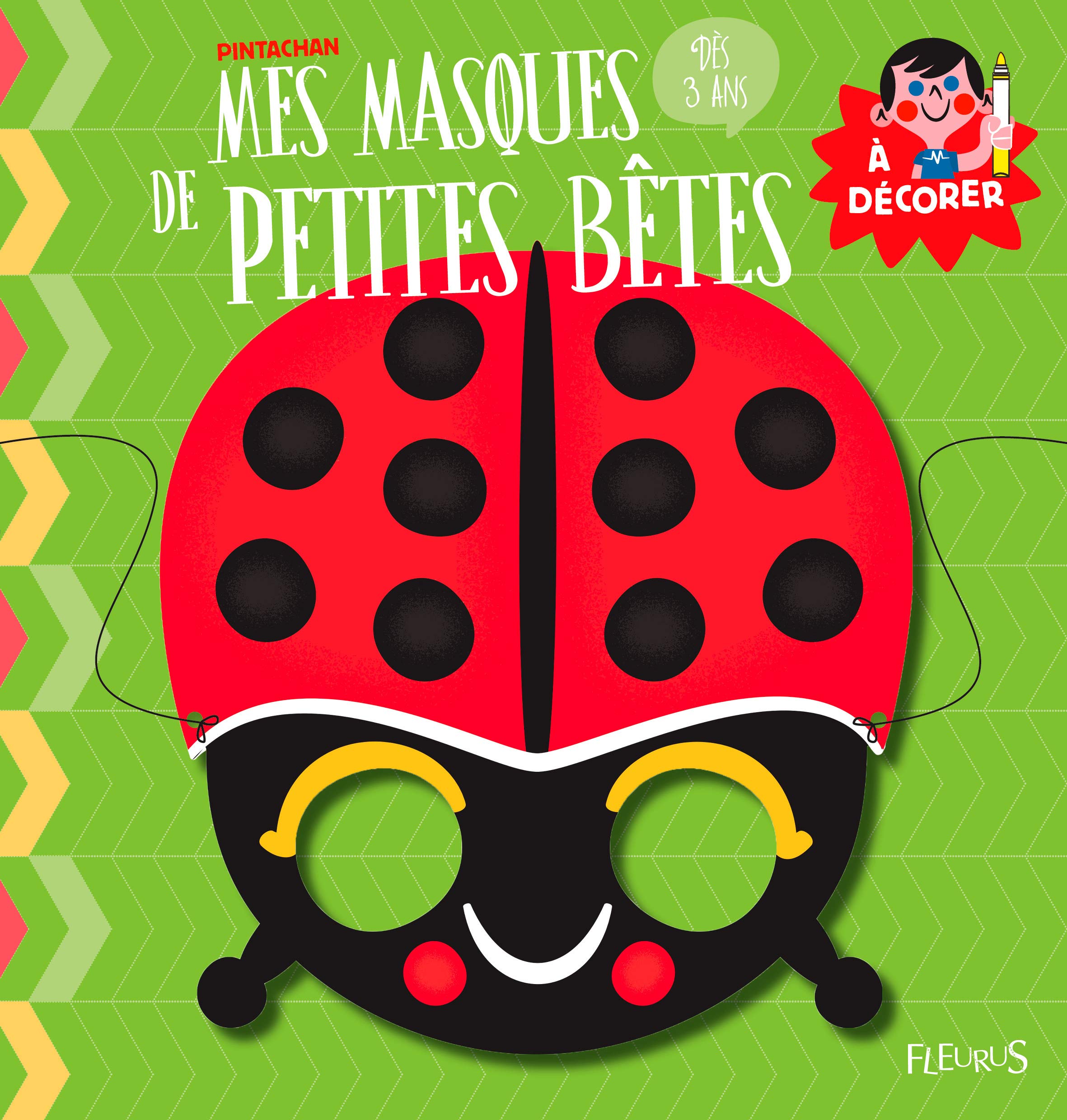 Mes masques de petites bêtes à décorer 9782215157922