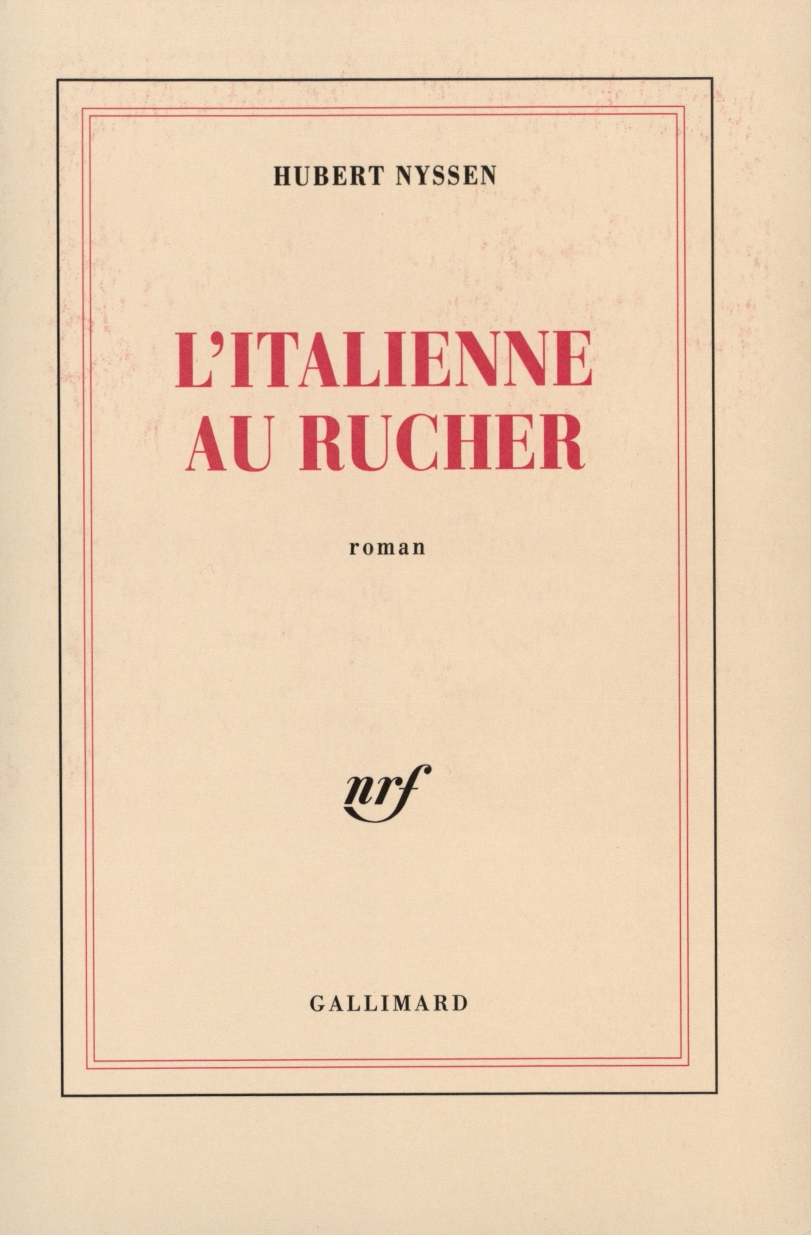 L'Italienne au rucher 9782070741298