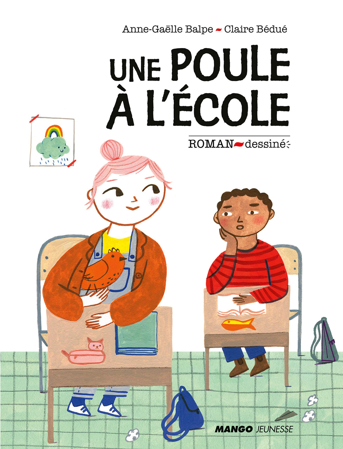 Une poule à l'école 9782740433355