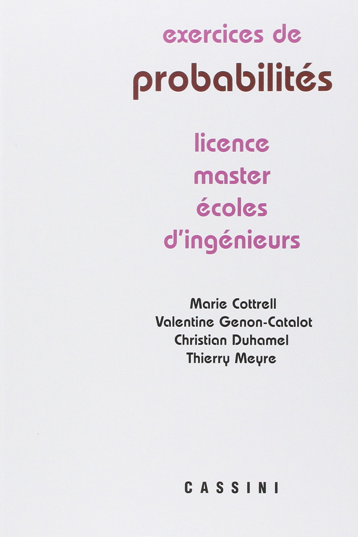 Exercices de probabilités 4e 9782842251567