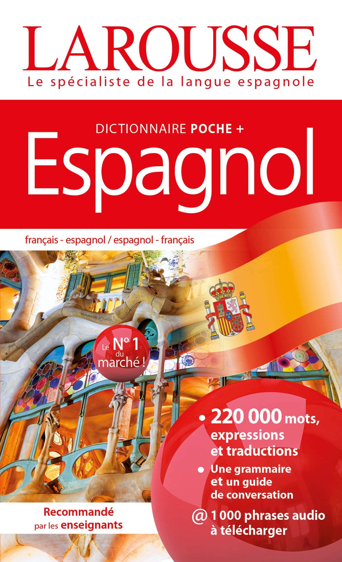 Dictionnaire Larousse poche plus Espagnol 9782035988140