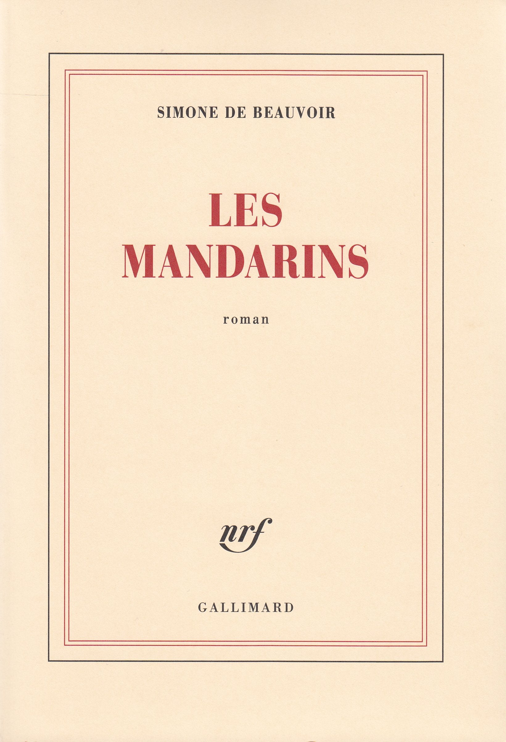 Les Mandarins 9782070205158