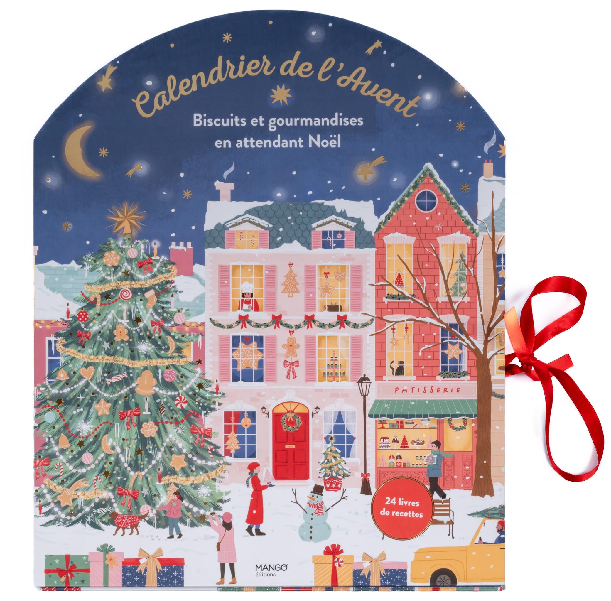 Calendrier de l'Avent - Biscuits et gourmandises en attendant Noël: 24 livres de recettes 9782317039409