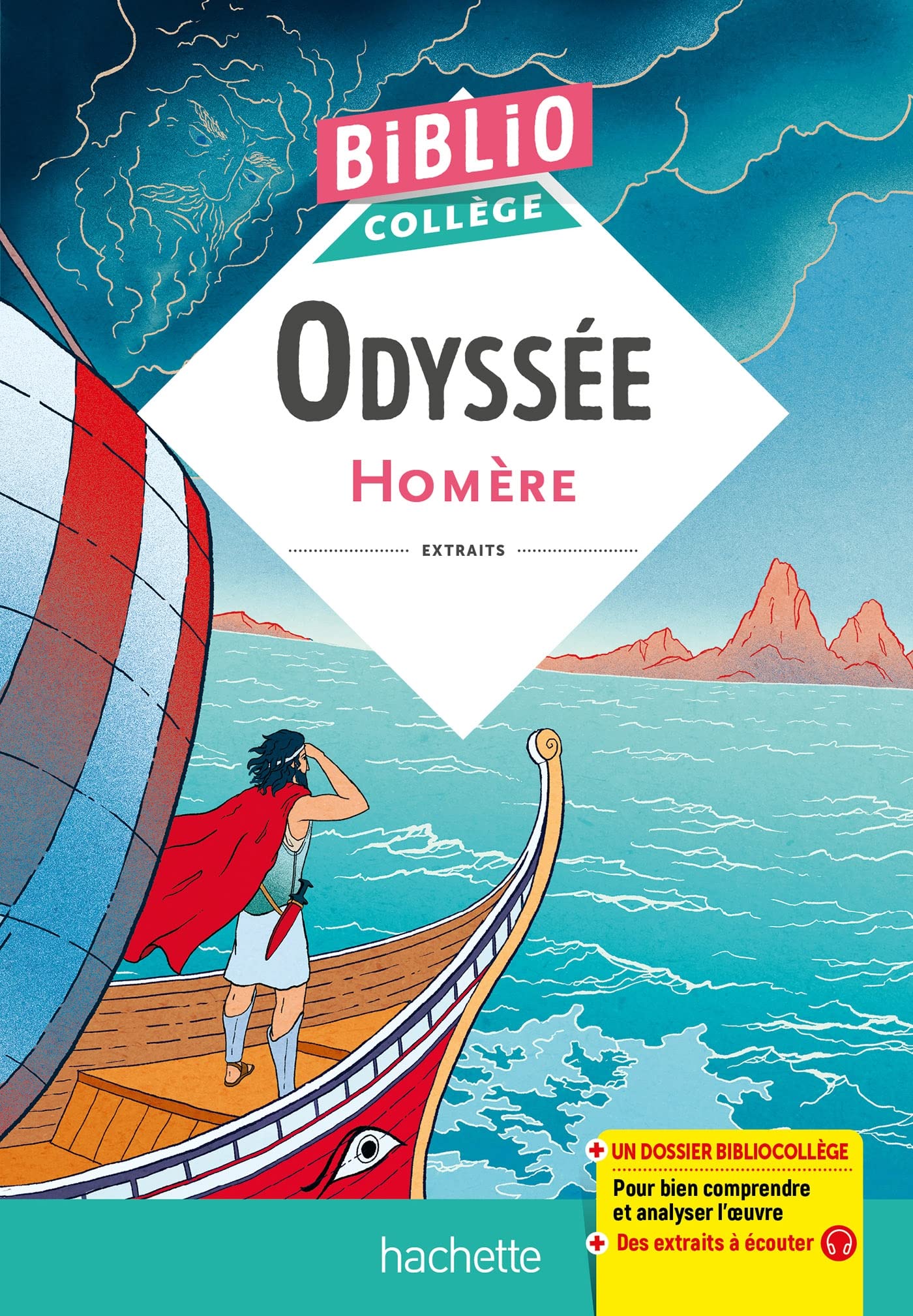 Bibliocollège - Odyssée, Homère 9782017166894