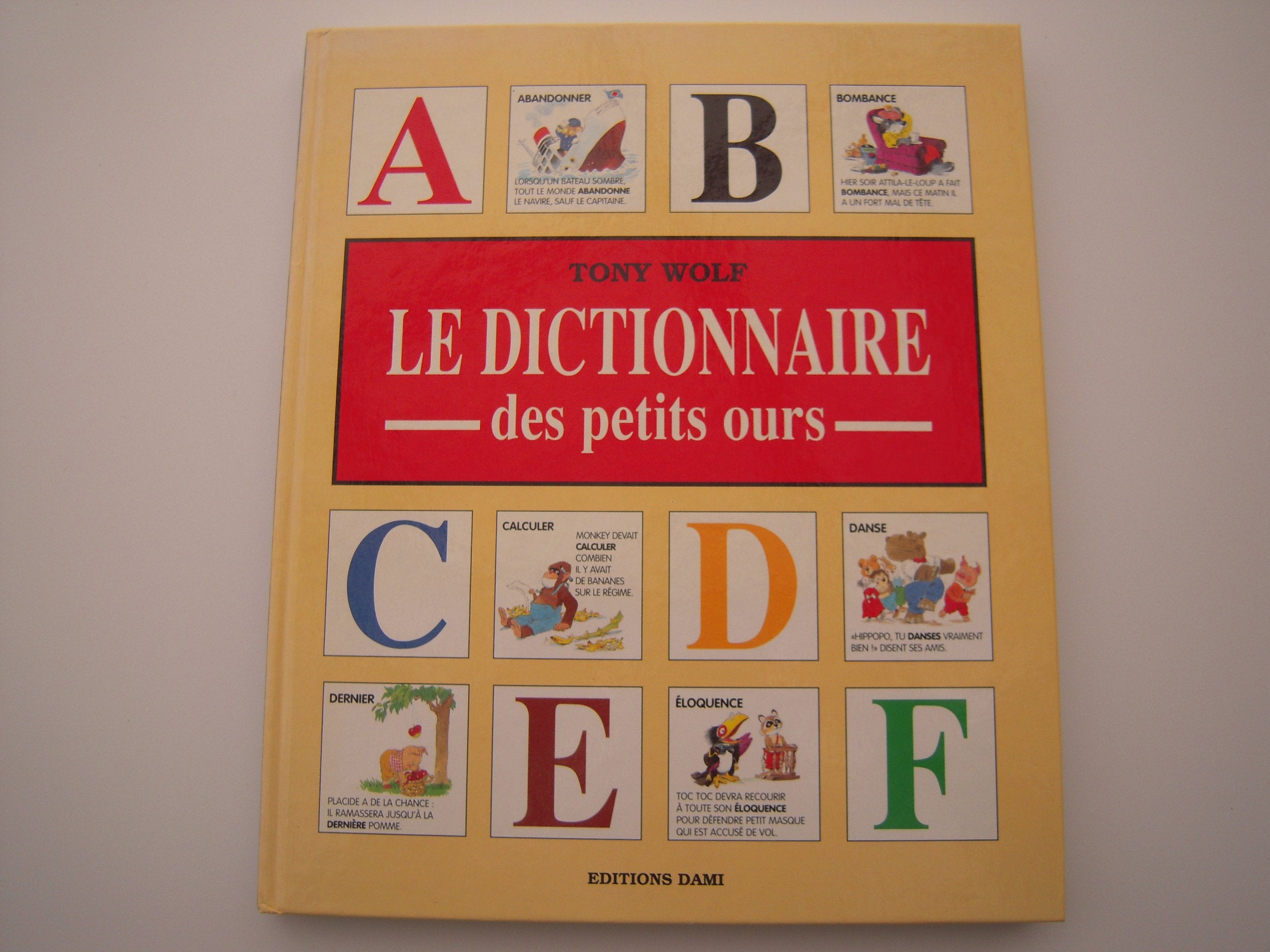 Le Dictionnaire des petits ours 9782036011427