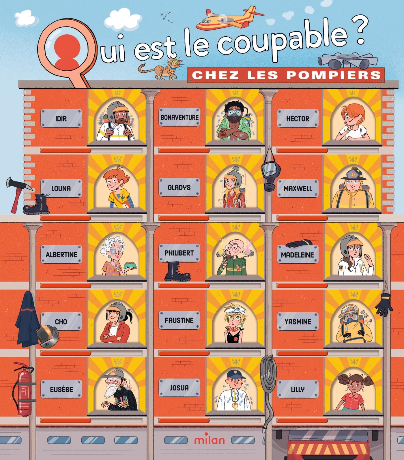 Qui est le coupable chez les pompiers ? 9782408030537