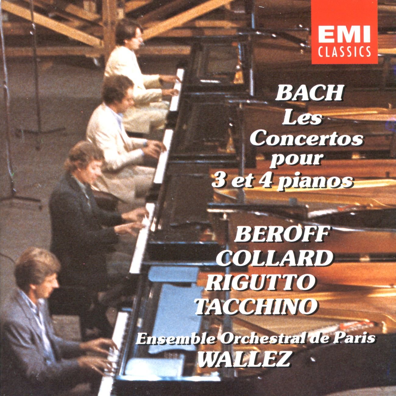 Bach: Concertos For 3 & 4 Pianos 0077774706322