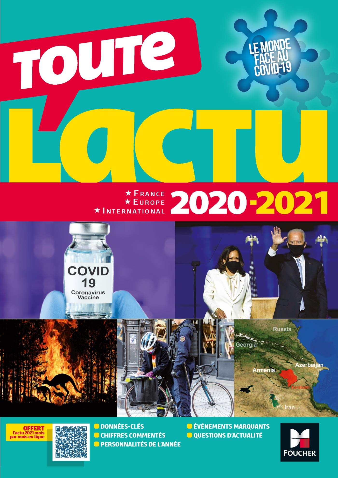 Toute l'actu 2020 - Sujets et chiffres clefs de l'actualité - 2021 mois par mois 9782216161324