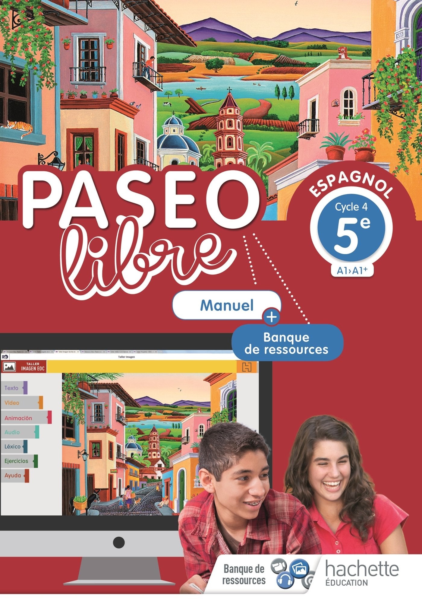 Paseo libre Espagnol 5e - Manuel élève - Éd. 2018 9782012407244
