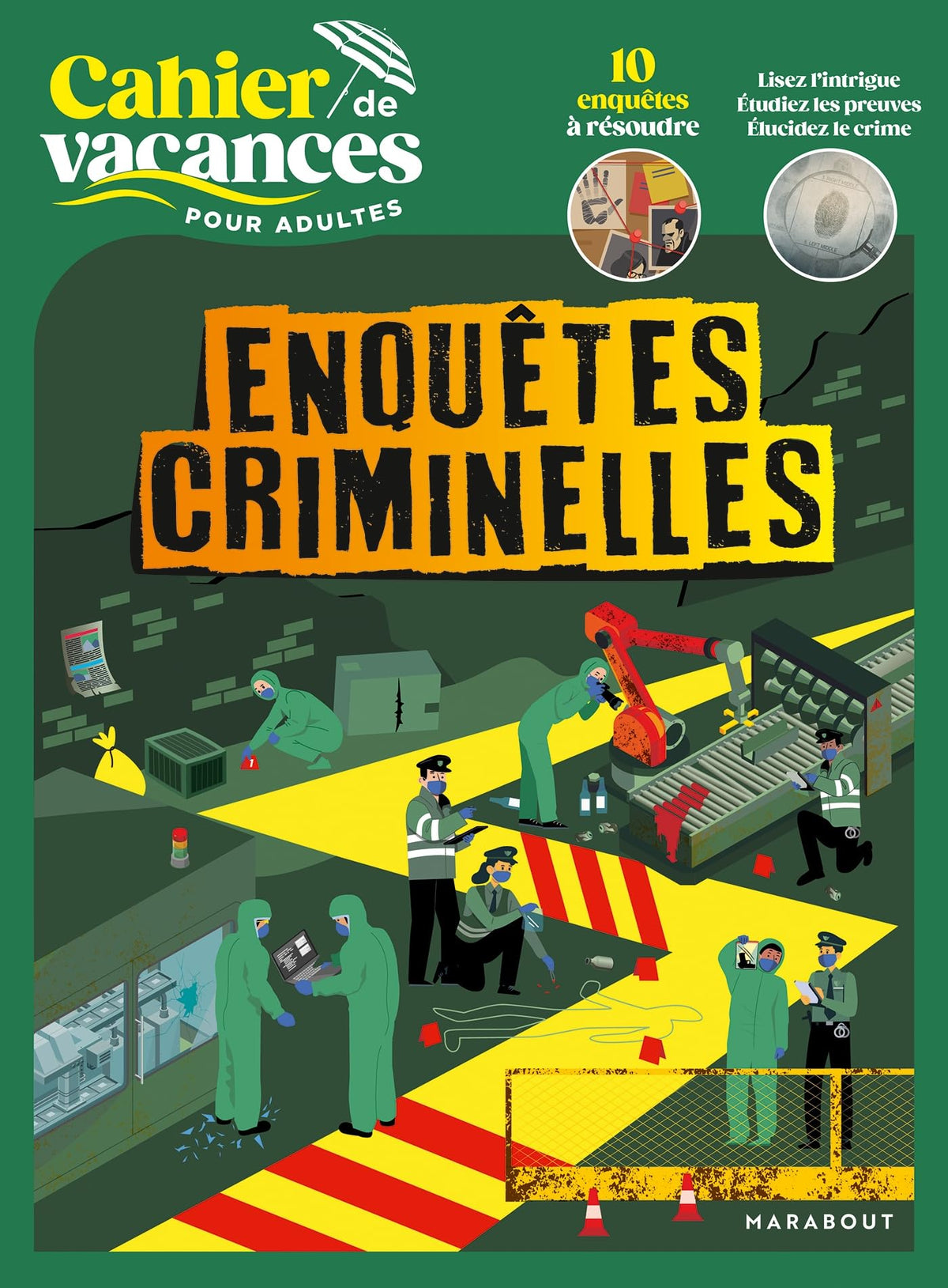 Cahier de vacances enquêtes criminelles 9782501198318