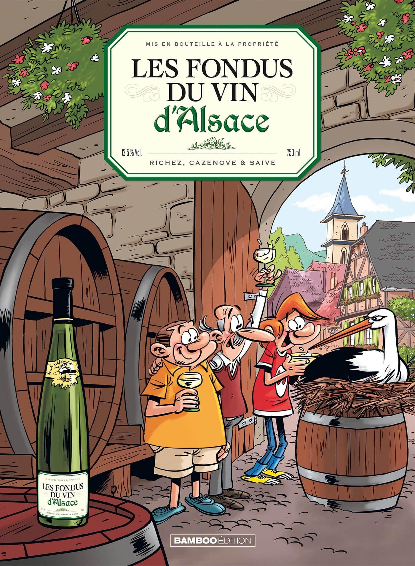 Les Fondus du vin : Alsace 9782818934081